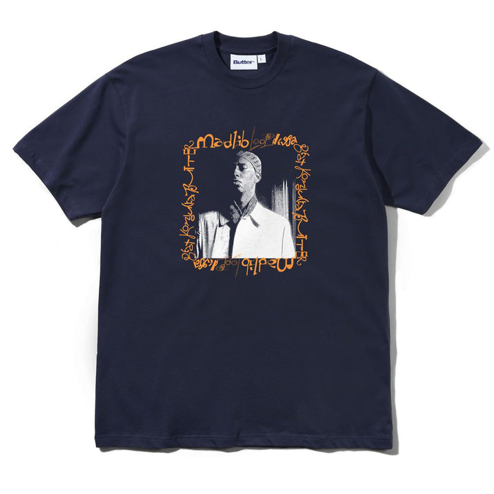 Butter x Madlib Loop Digga Tee Navy