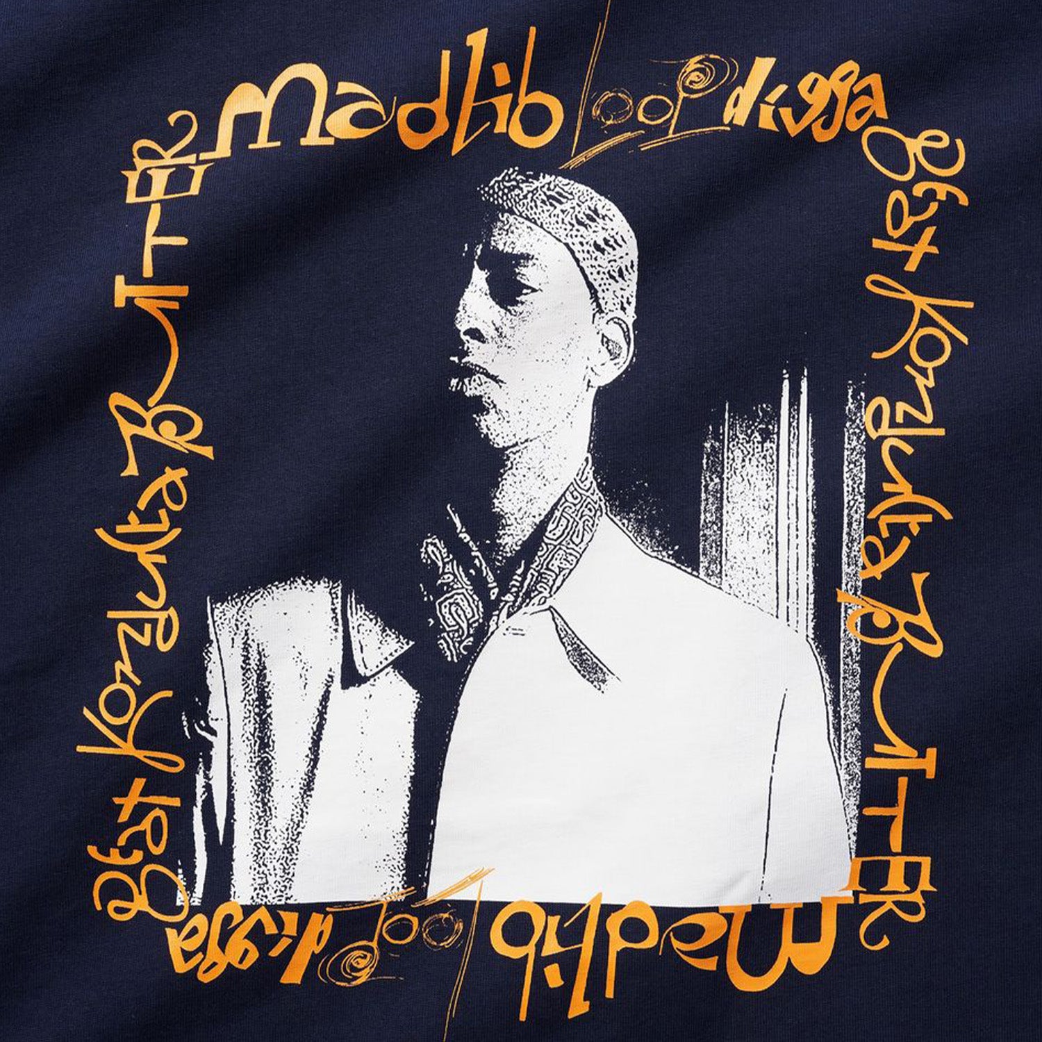 Butter x Madlib Loop Digga Tee Navy