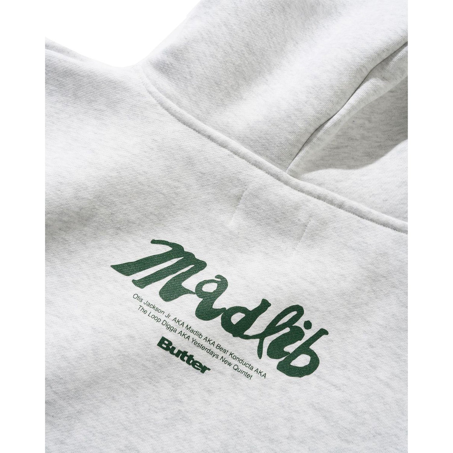 Butter x Madlib Pullover Hood Ash Grey