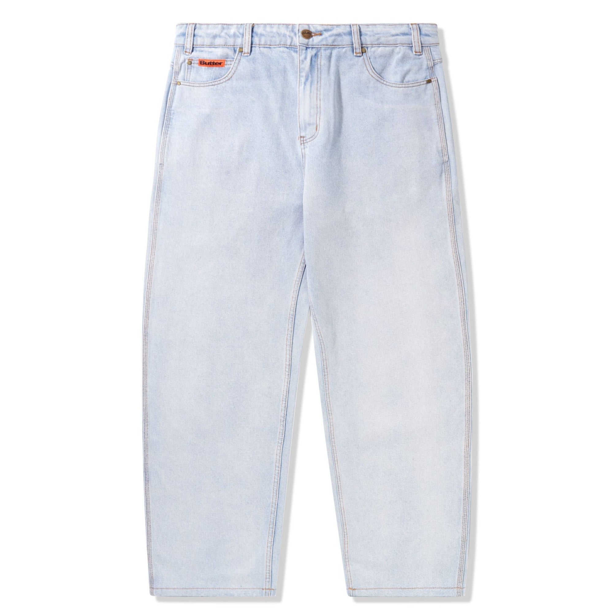 Butter Goods Baggy Denim Jeans Core Q324 Light Blue