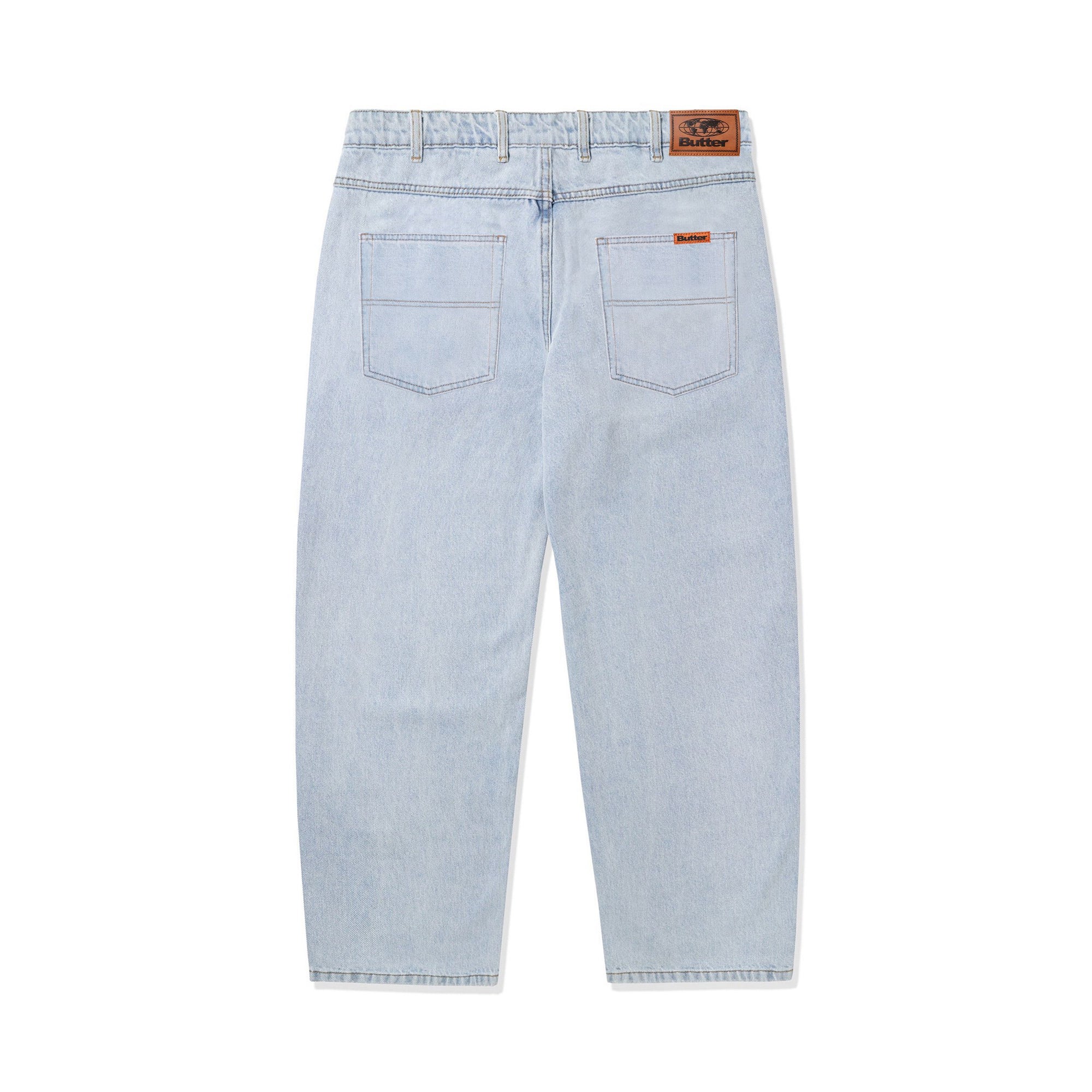 Butter Goods Baggy Denim Jeans Core Q324 Light Blue