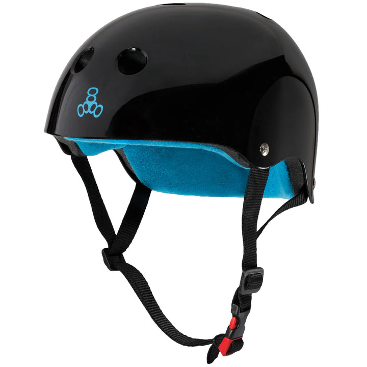 Triple 8 The Certified Sweatsaver Helmet Black Glossy