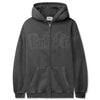 Butter Goods Breakdown Zip-Thru Hood Washed Black