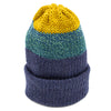 Chimney OG Fold Beanie Delft Blue/Toothpaste Green Wave/Mustard Chop