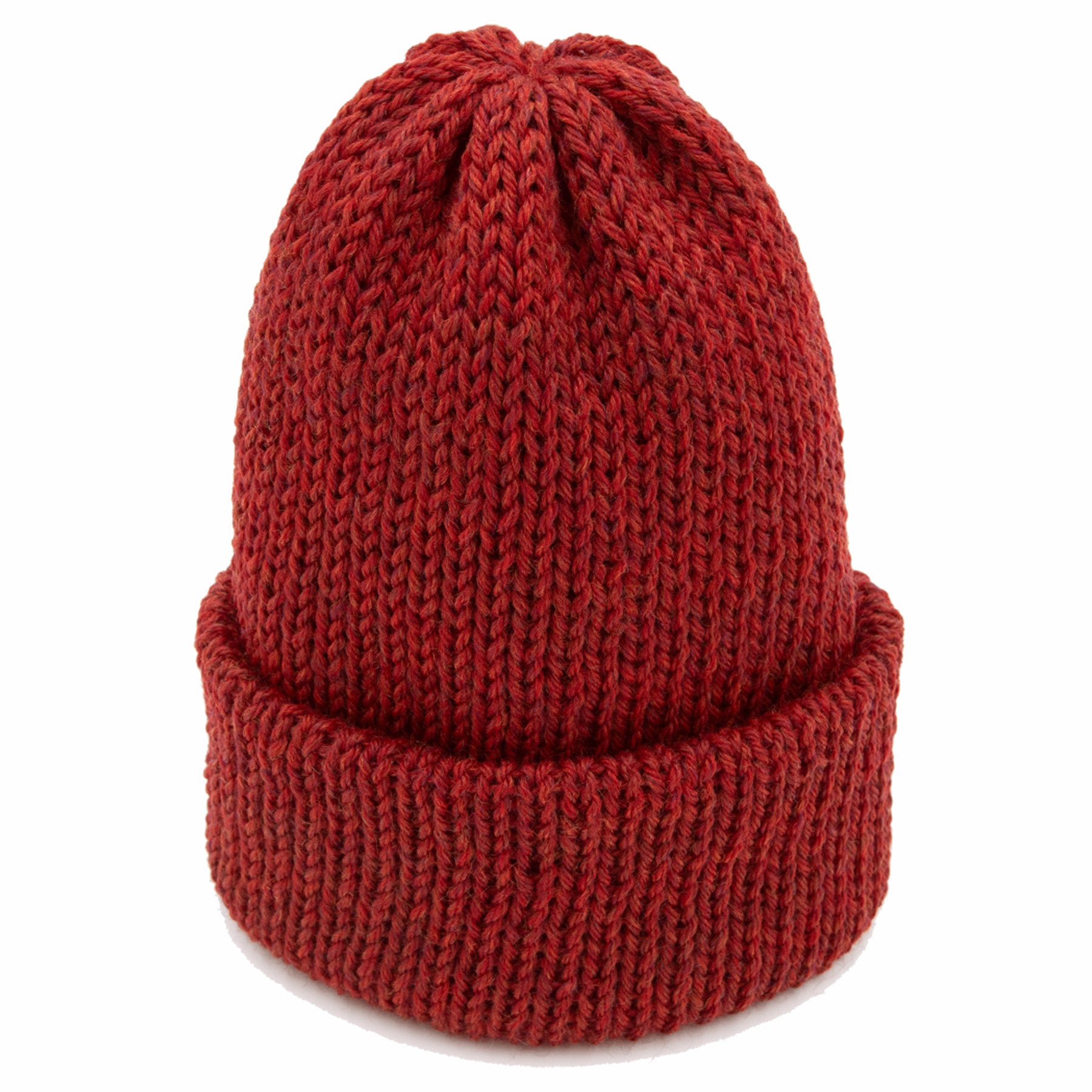 Chimney Short Stack Beanie Firecracker Red