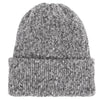 Chimney Short Stack Beanie Marled Black HO24