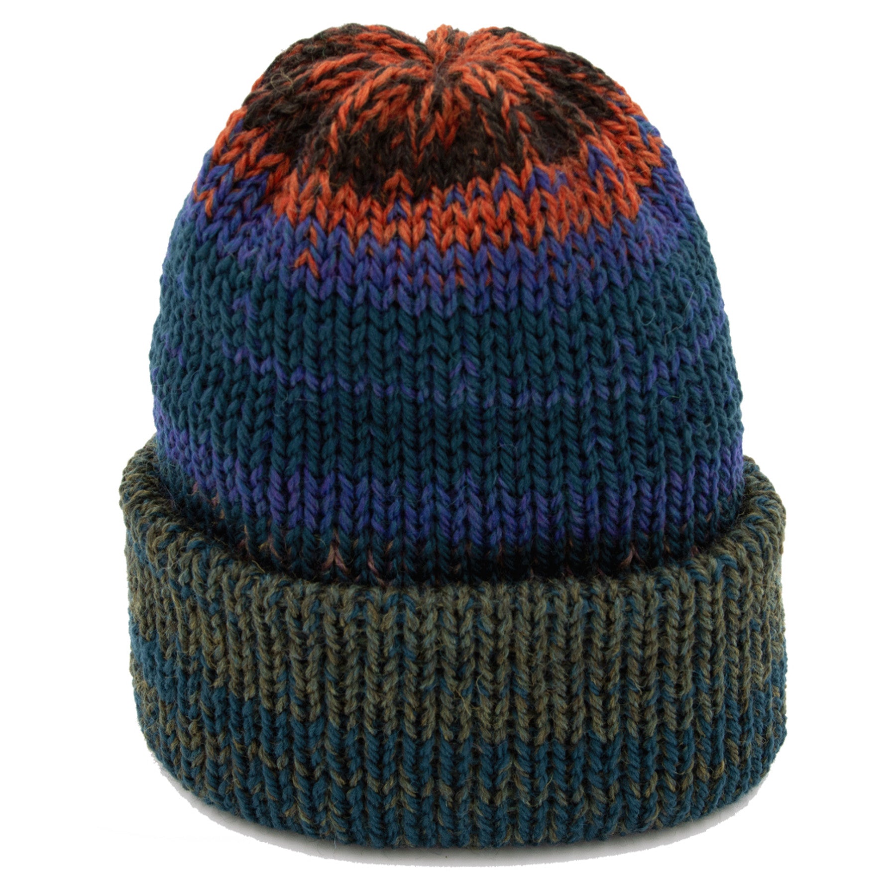 Chimney Short Stack Beanie Mixtape Multicolor B