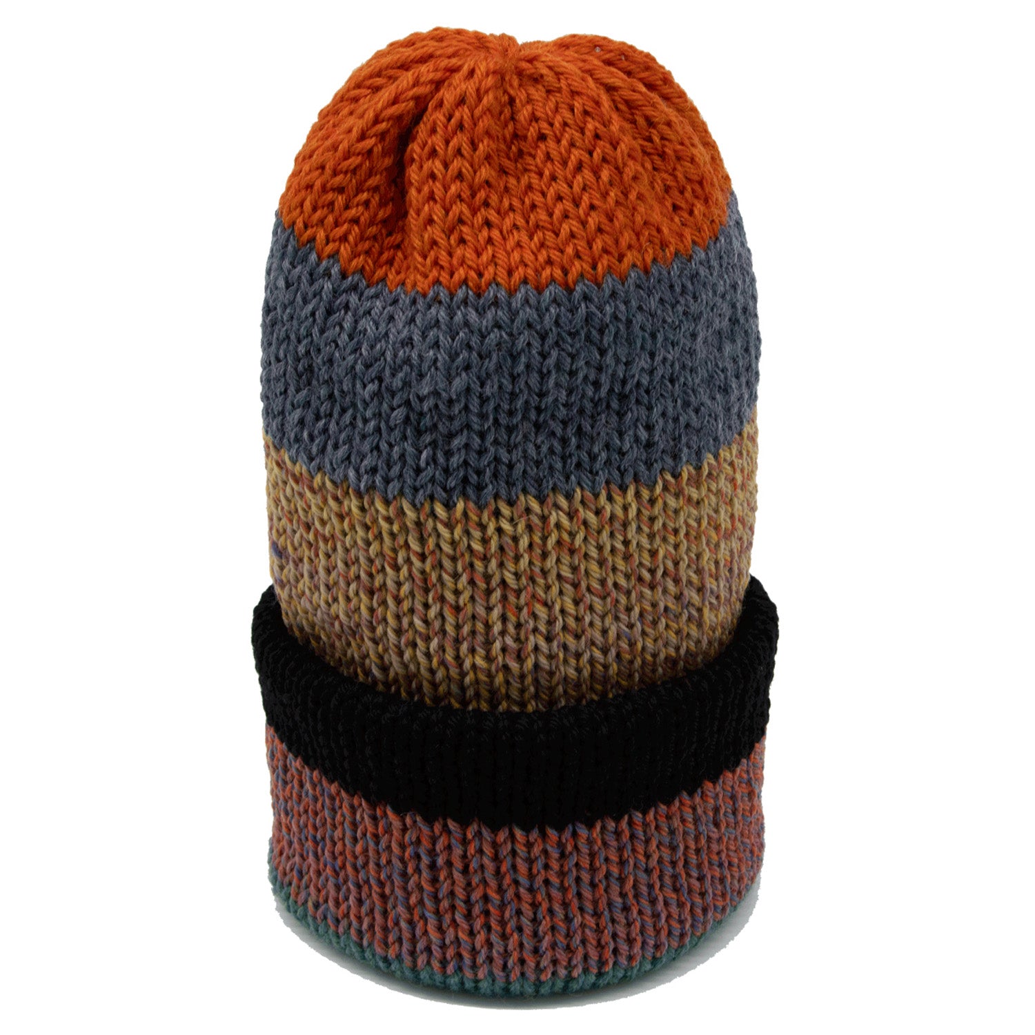 Chimney LTD OG Fold Wool Beanie Blocks Multicolor Sharpie