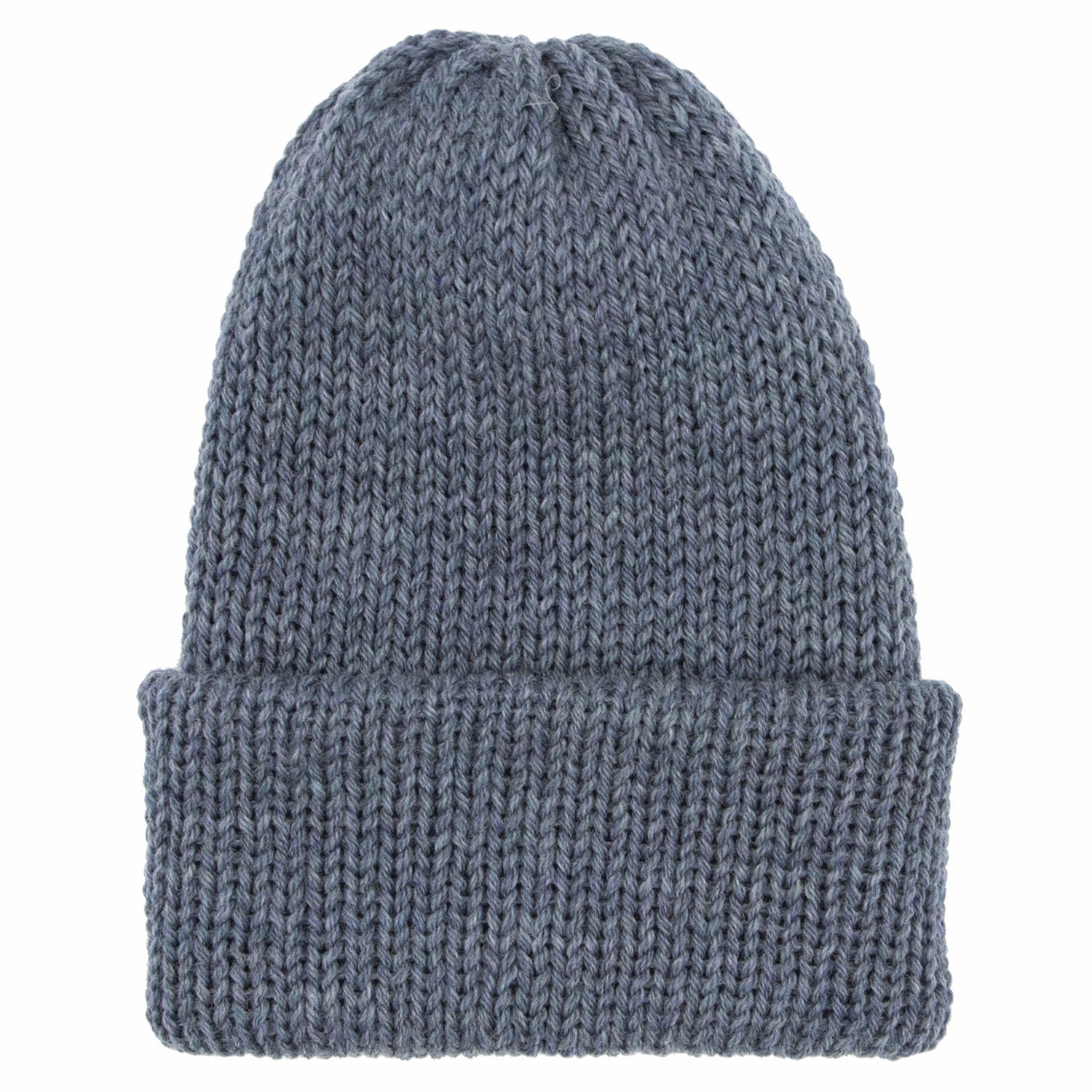 Chimney LTD OG Fold Wool Beanie Icicle Blue Heather