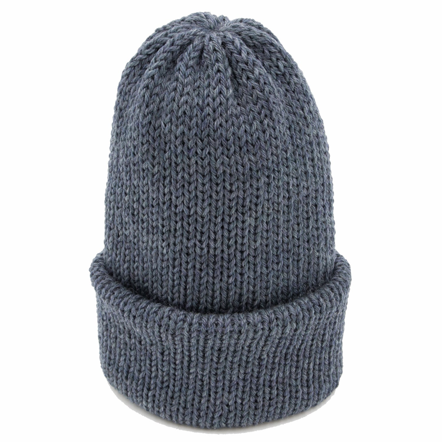 Chimney LTD OG Fold Wool Beanie Icicle Blue Heather
