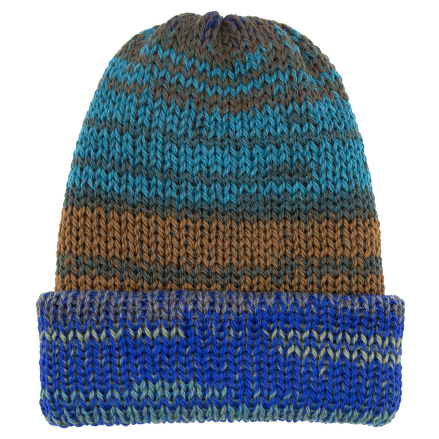 Chimney LTD Short Stack Wool Beanie Land And Sea