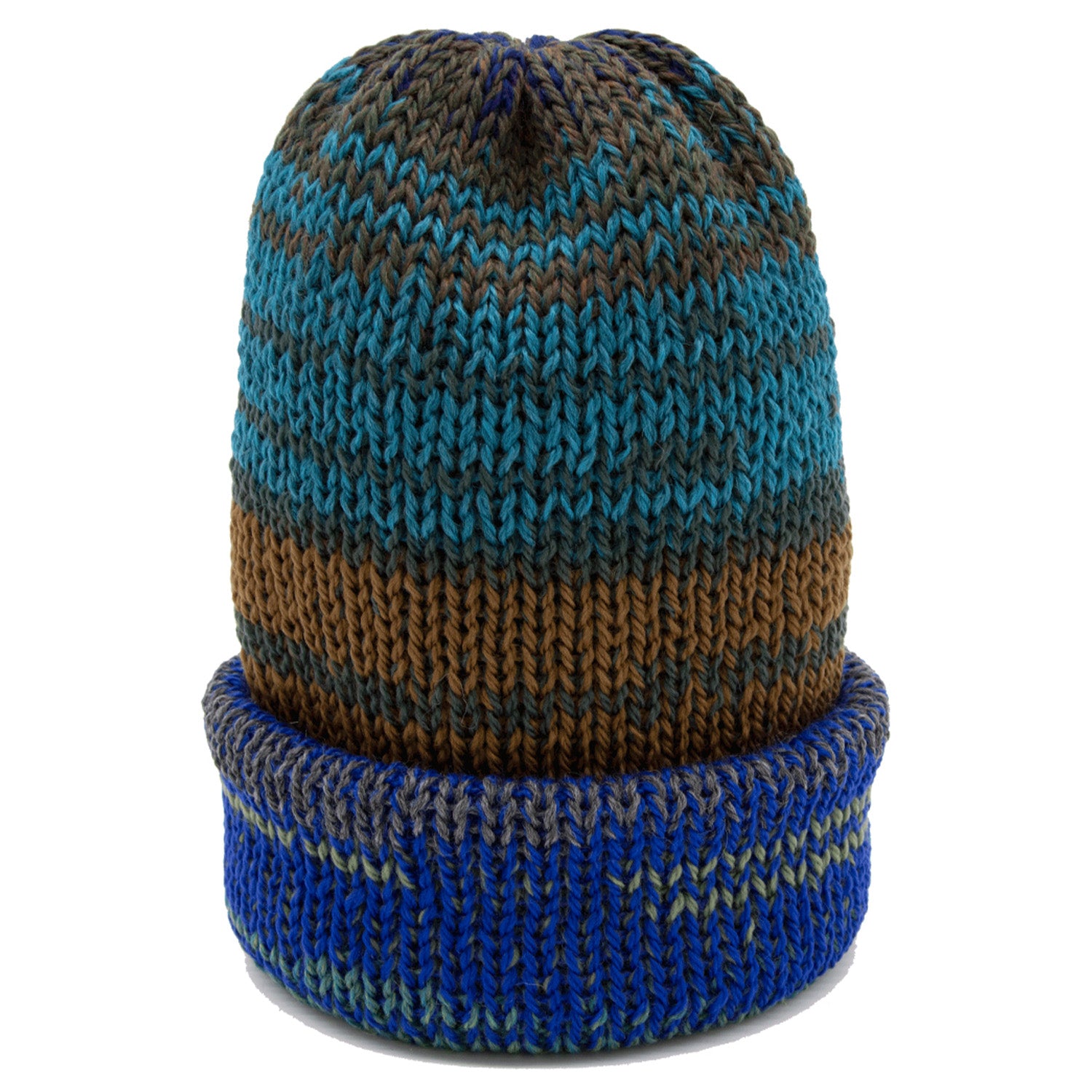 Chimney LTD Short Stack Wool Beanie Land And Sea