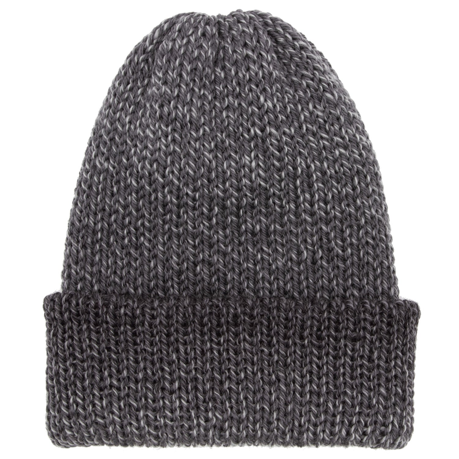 Chimney LTD Short Stack Wool Beanie Smokestack Grey Fade