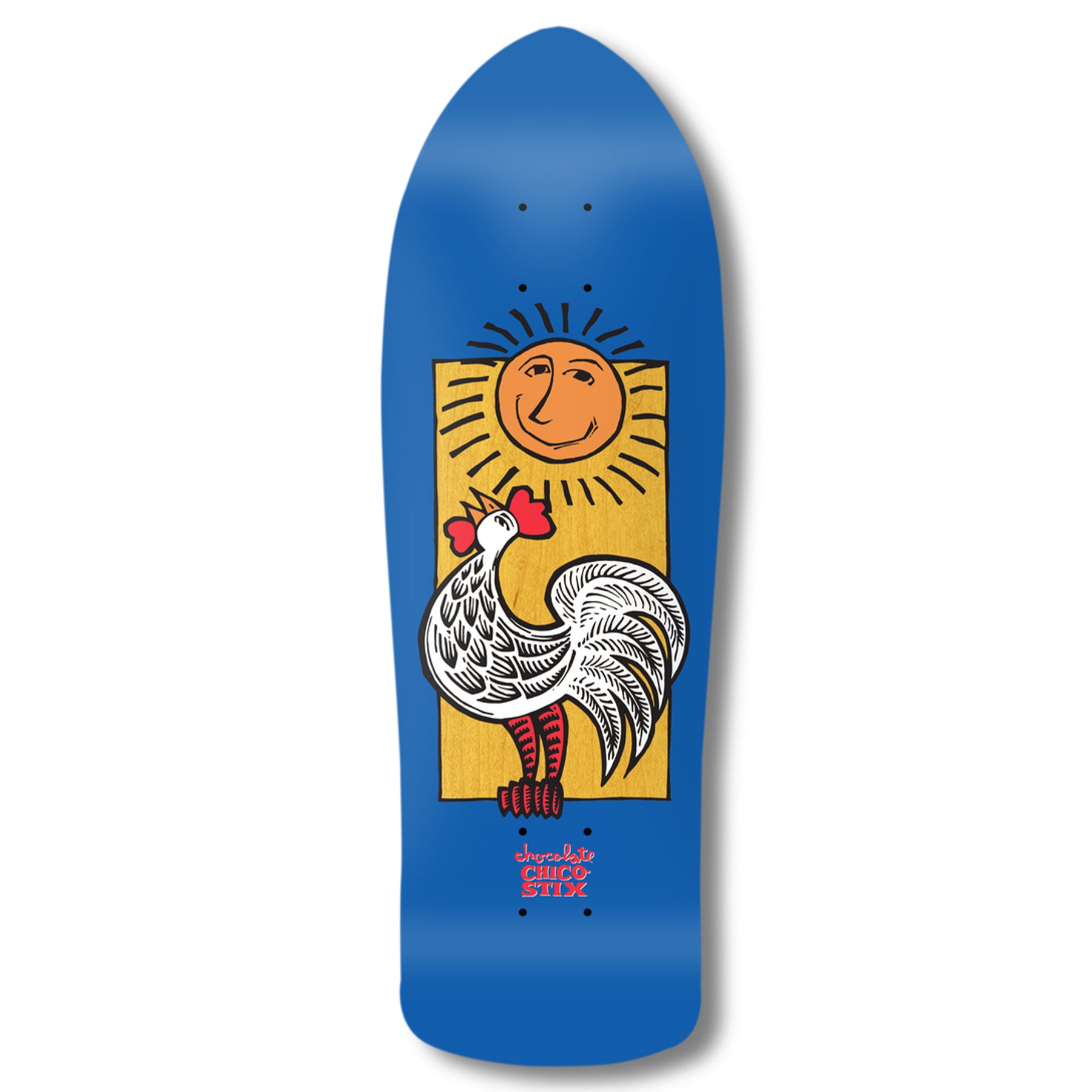 Chocolate Retro 9.75" Shaped Deck