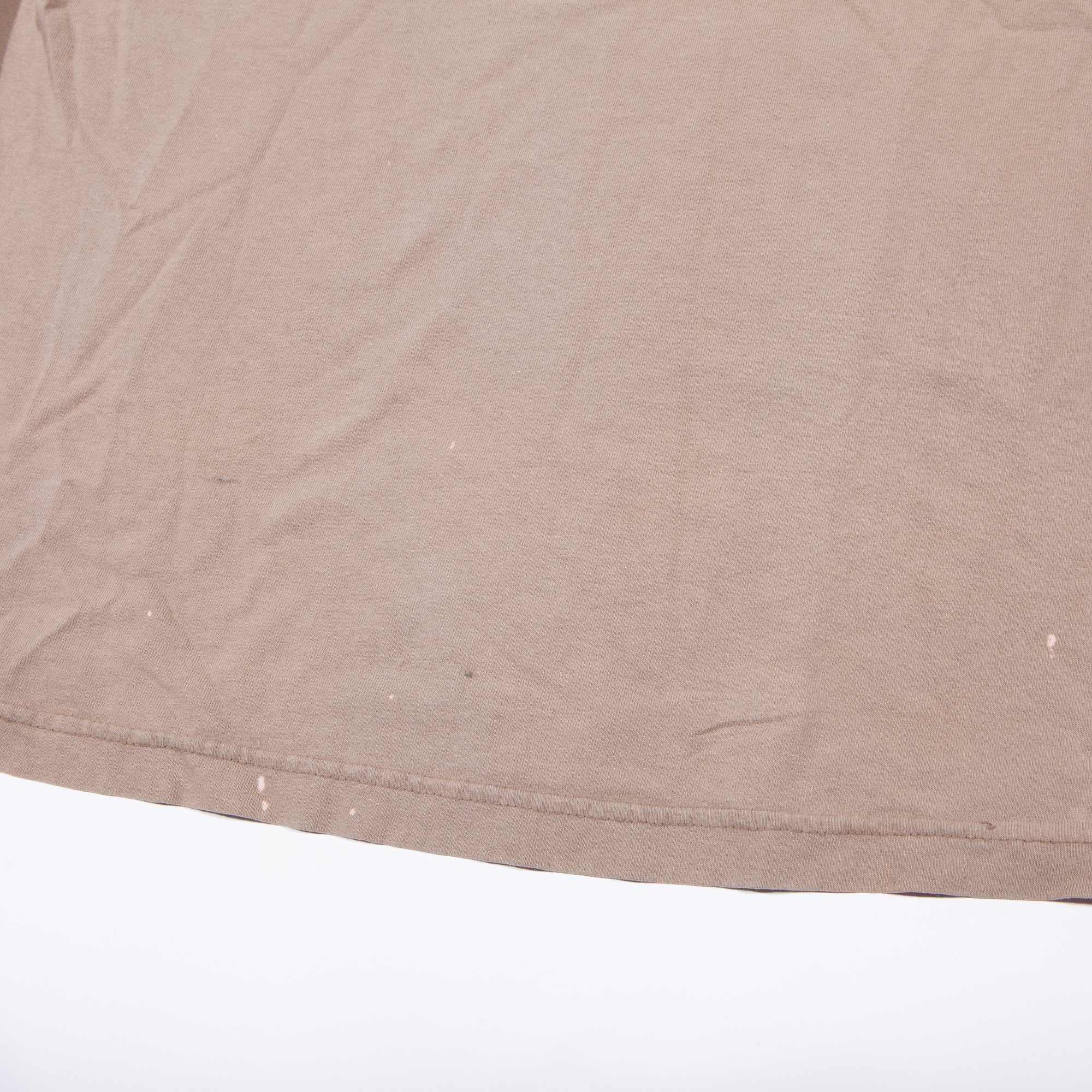 Overripe Chocolate Script Tee Tan Large (1997)