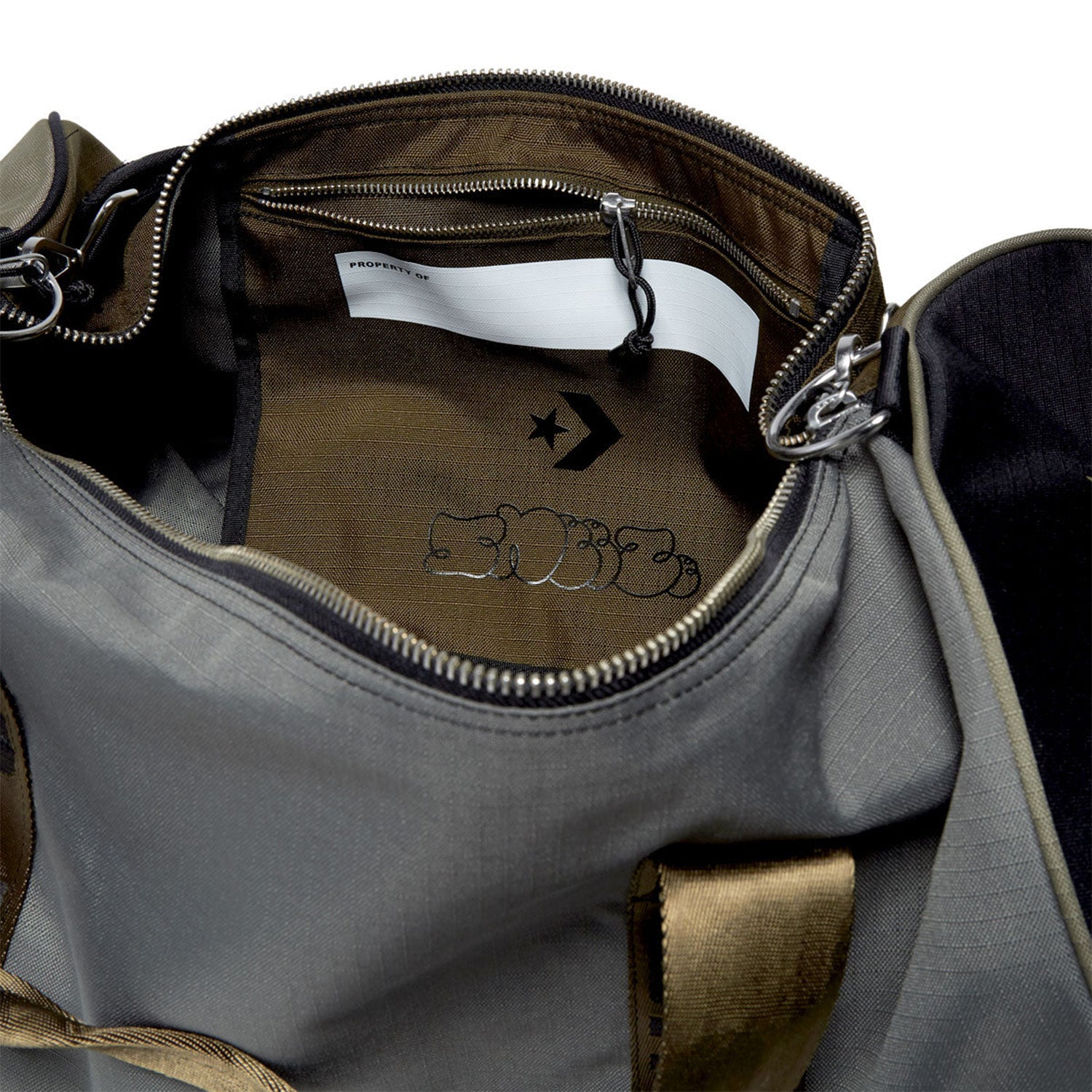 Converse CONS x Sneeze Mag Skate Duffle Bag Surplus Olive