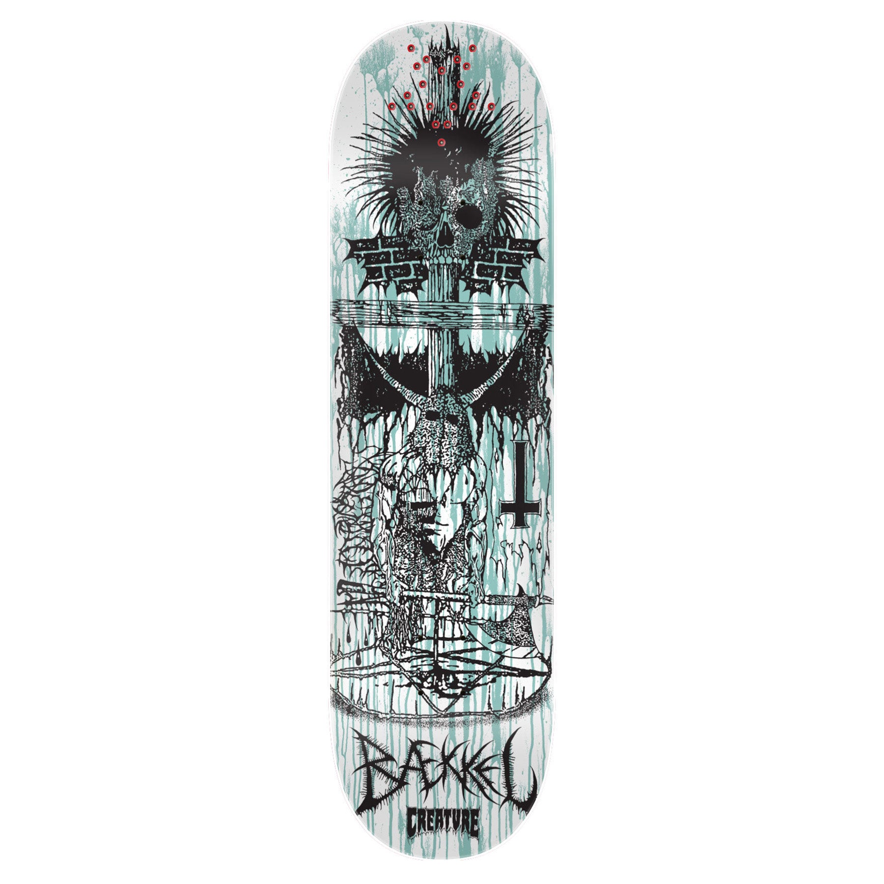Creature Baekkel BLKMTL Deck 8.6"