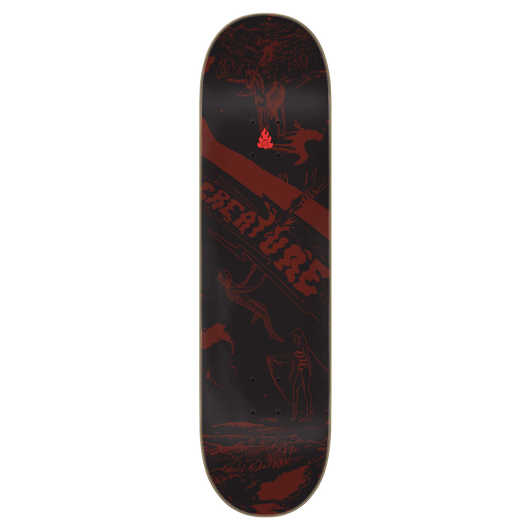 Creature Lockwood Lost Trail Deck 8.25"