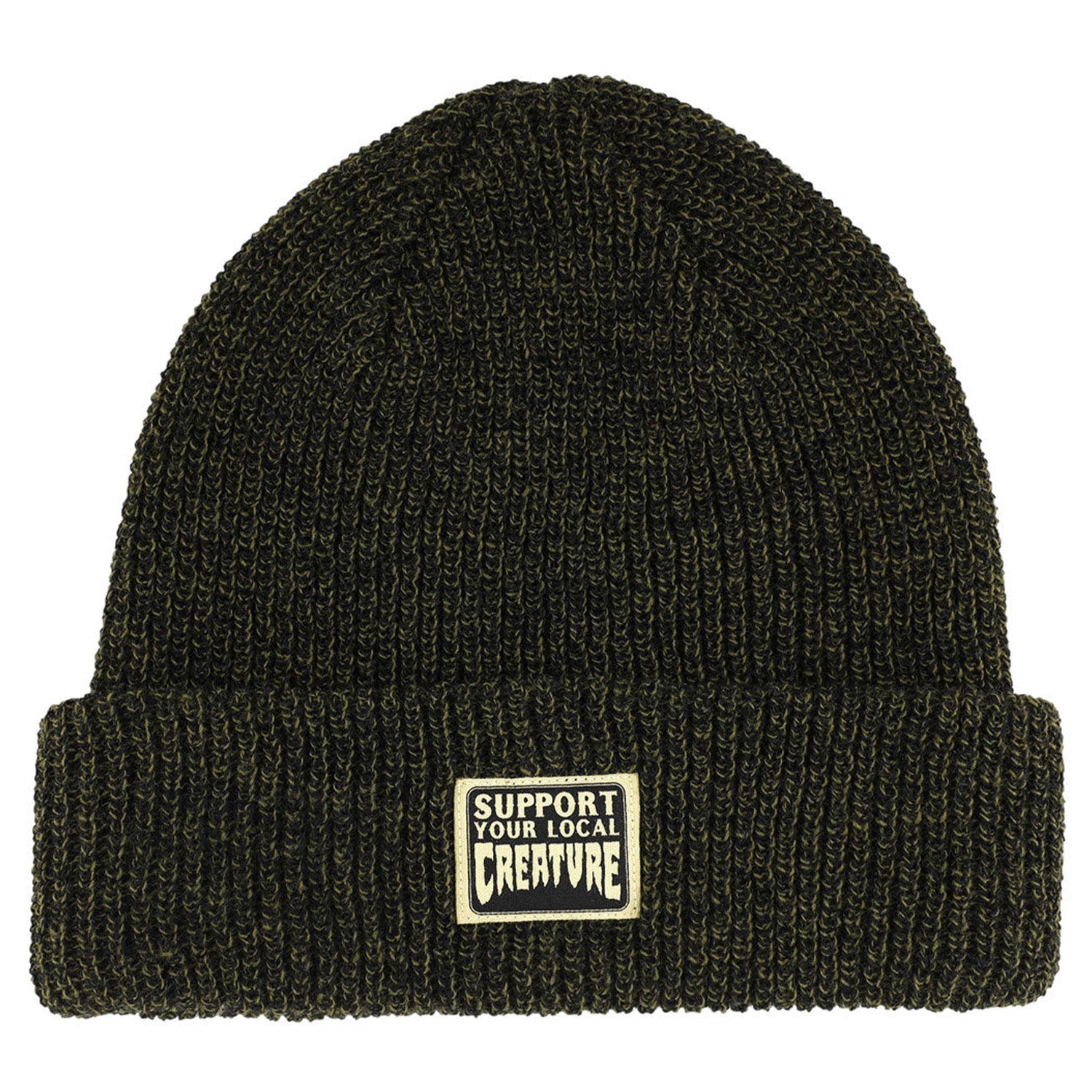 Creature REV Support Beanie Olive Heather