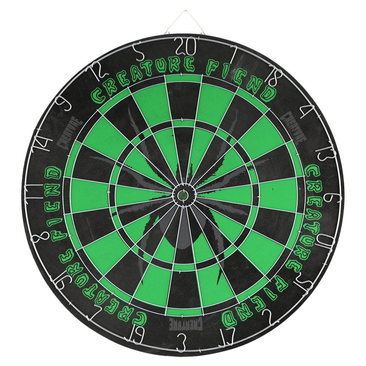 Creature Web Dartboard Black/Dark Green
