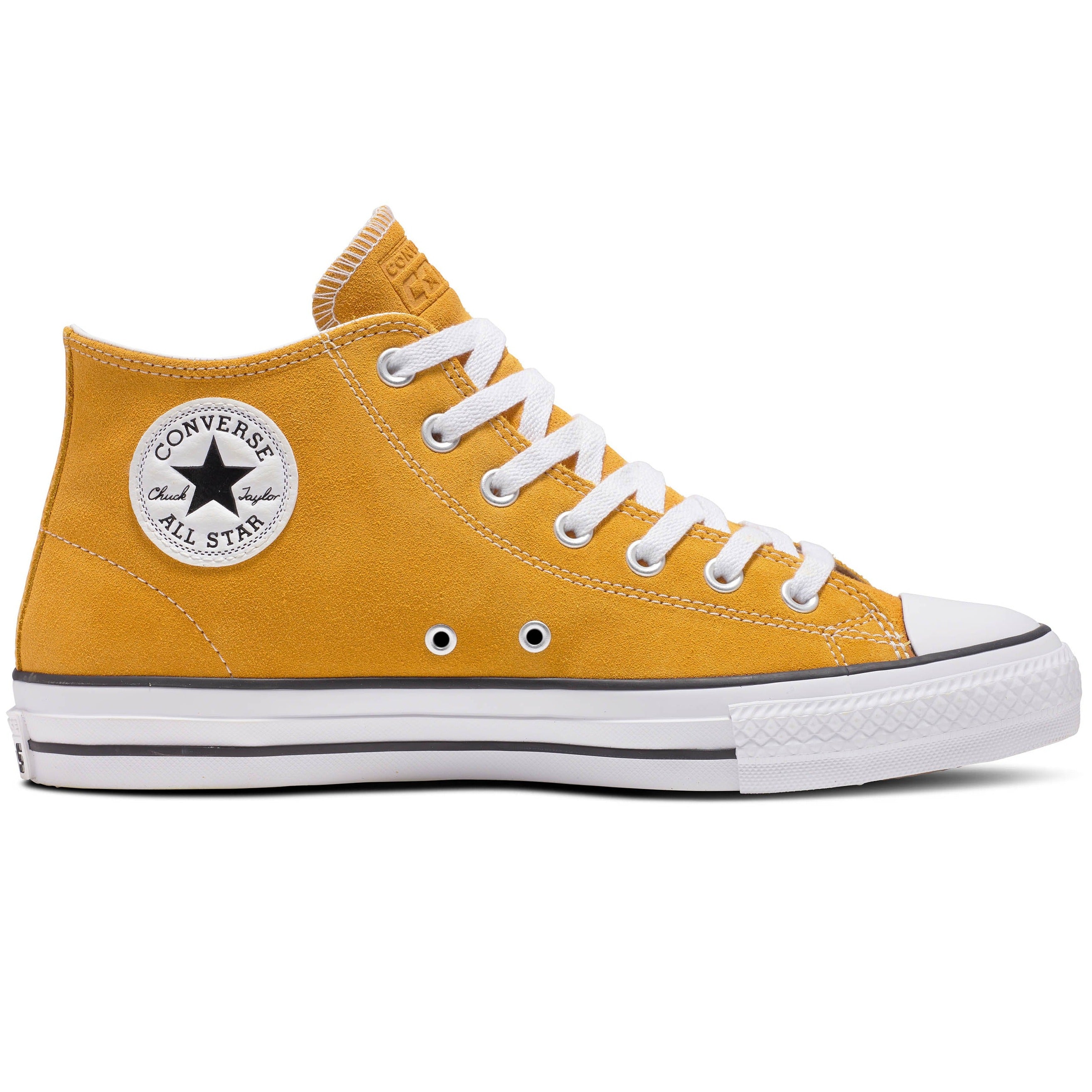Isse Paine Gillic Sult Converse CONS CTAS Pro Mid Sunflower Gold/White/Black - Orchard Skateshop