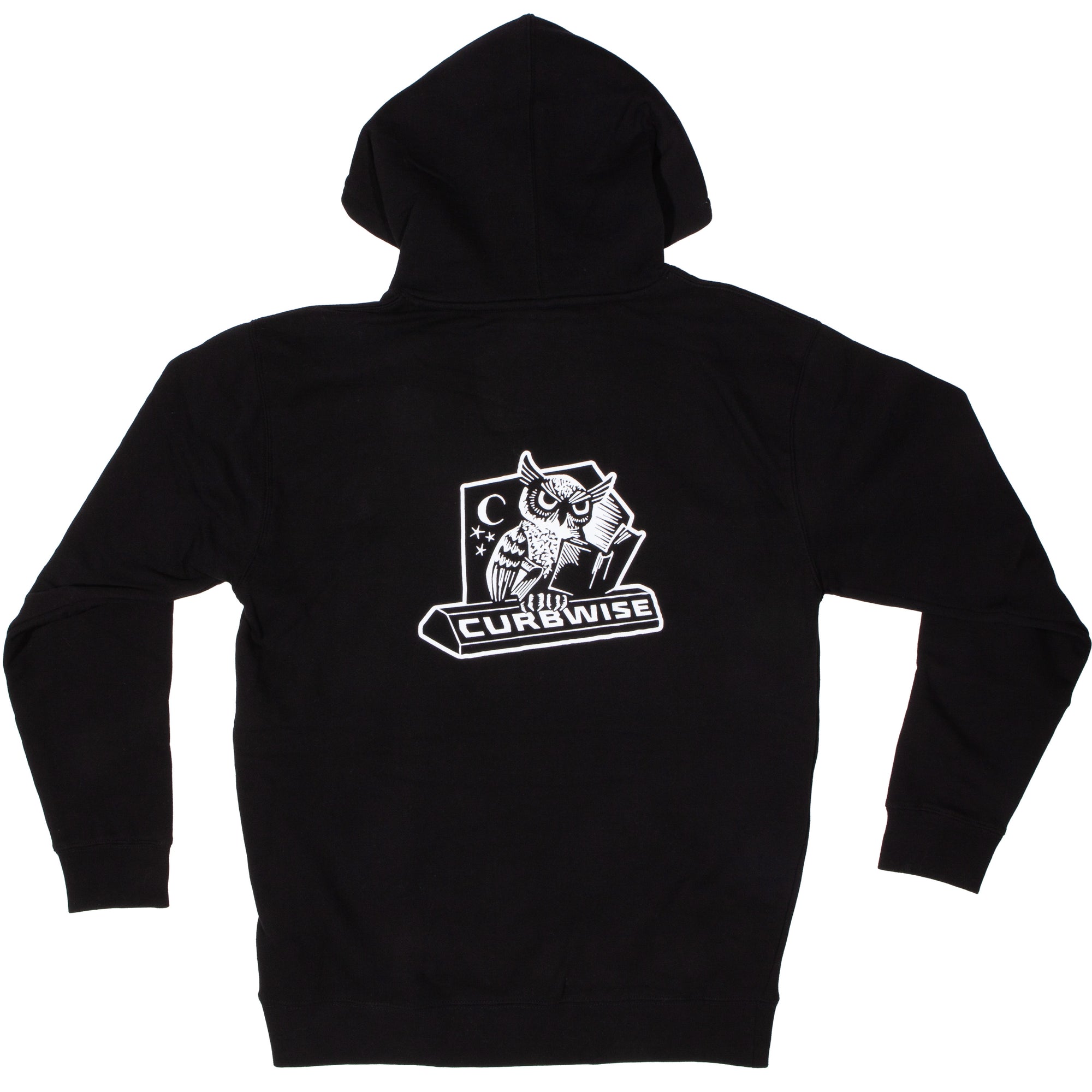 Orchard Curbwise Hooded Sweatshirt Black