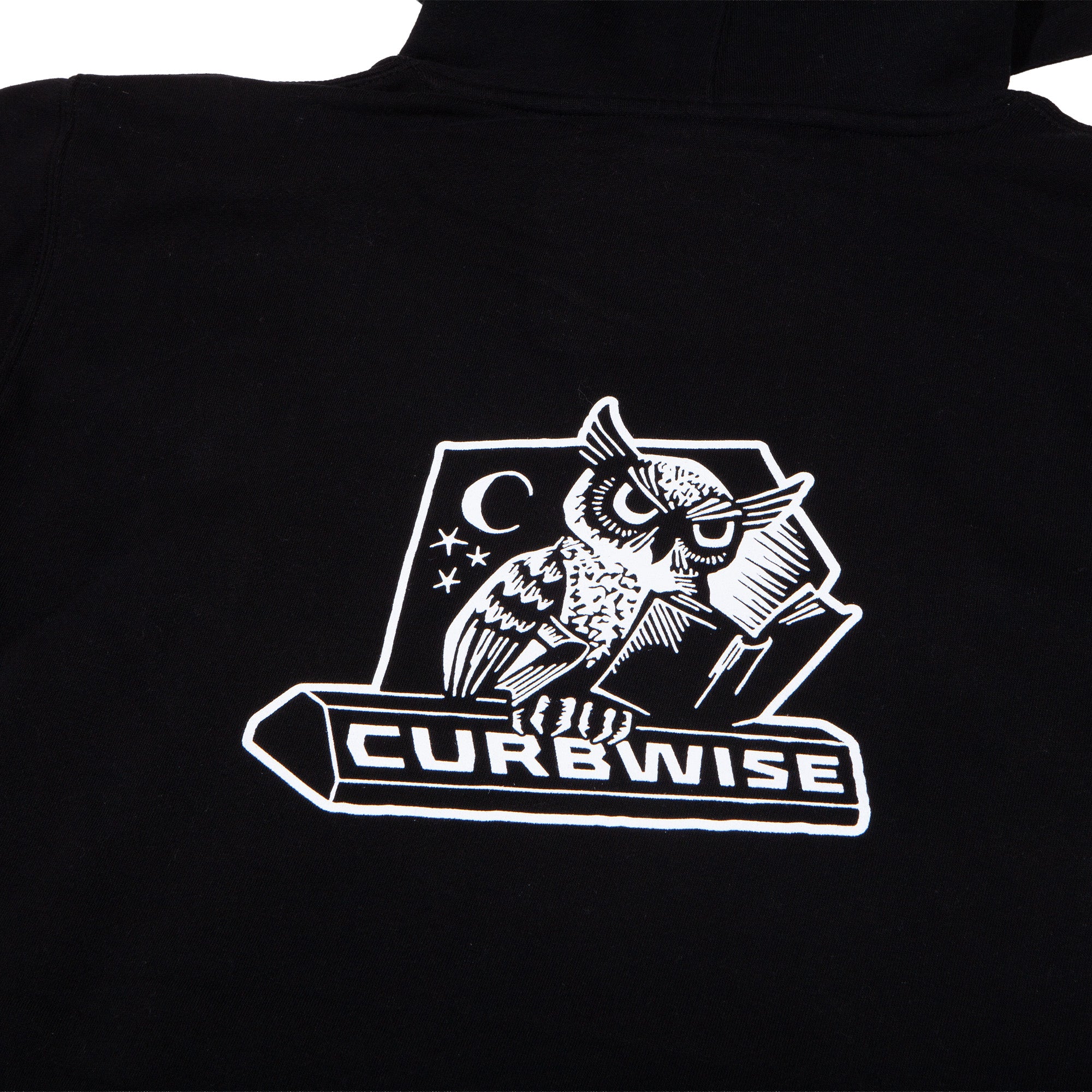 Orchard Curbwise Hooded Sweatshirt Black