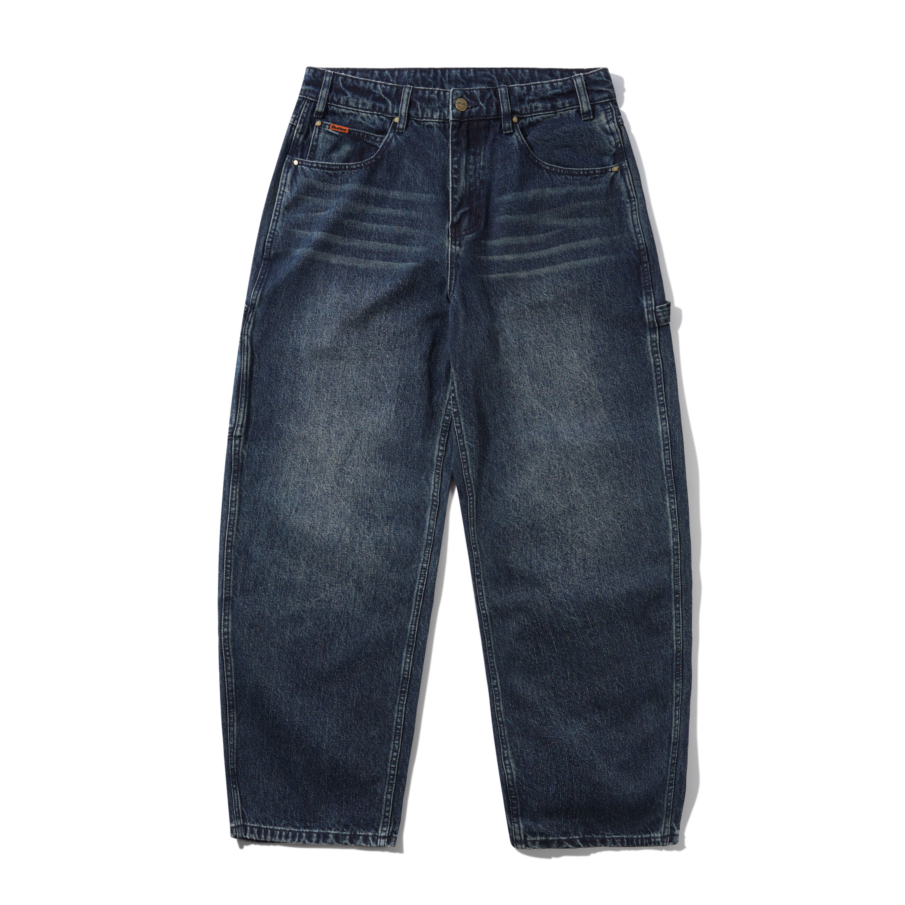 Butter Goods Carpenter Denim Jeans Slub Dark Indigo - Orchard