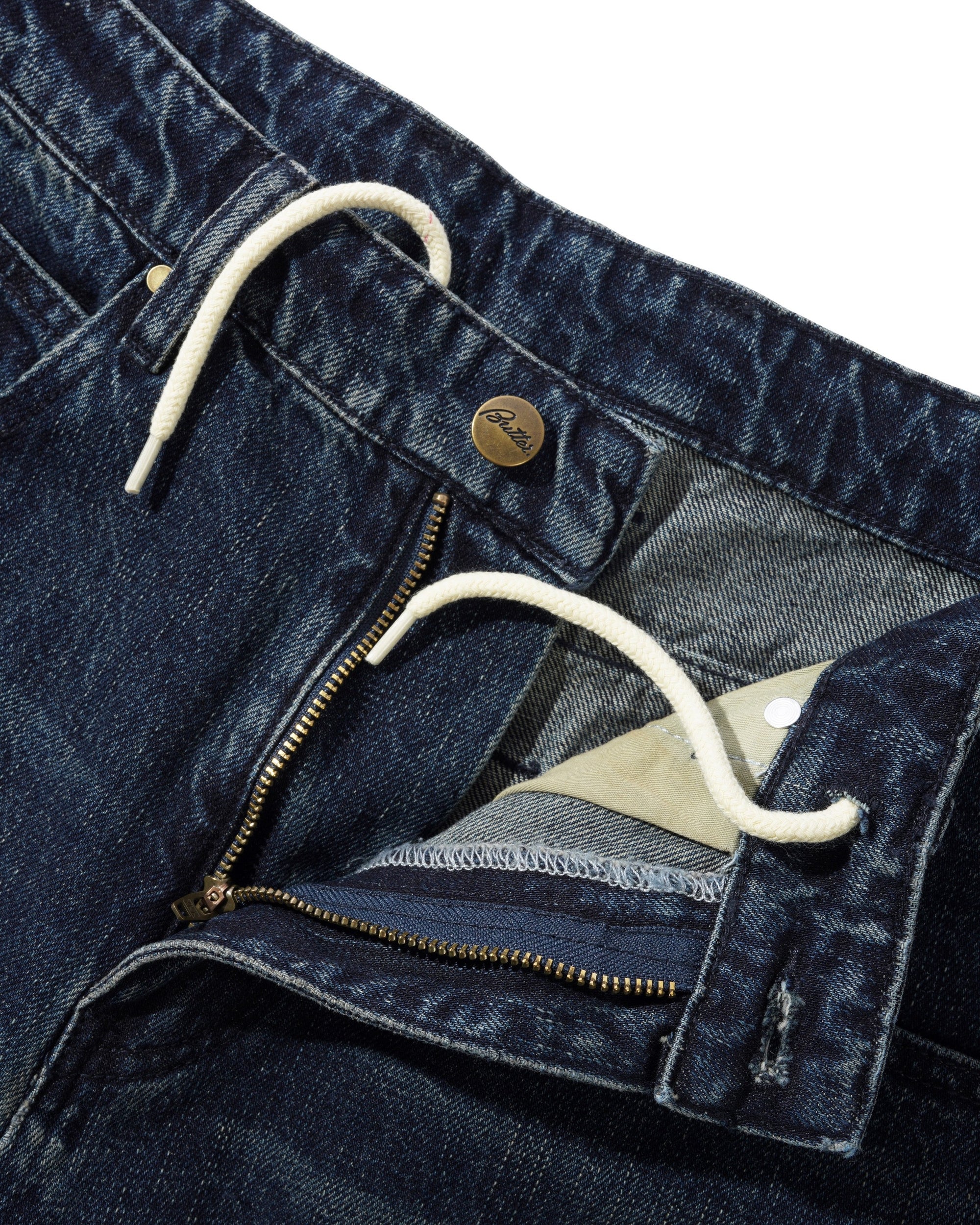 Butter Goods Carpenter Denim Jeans Slub Dark Indigo