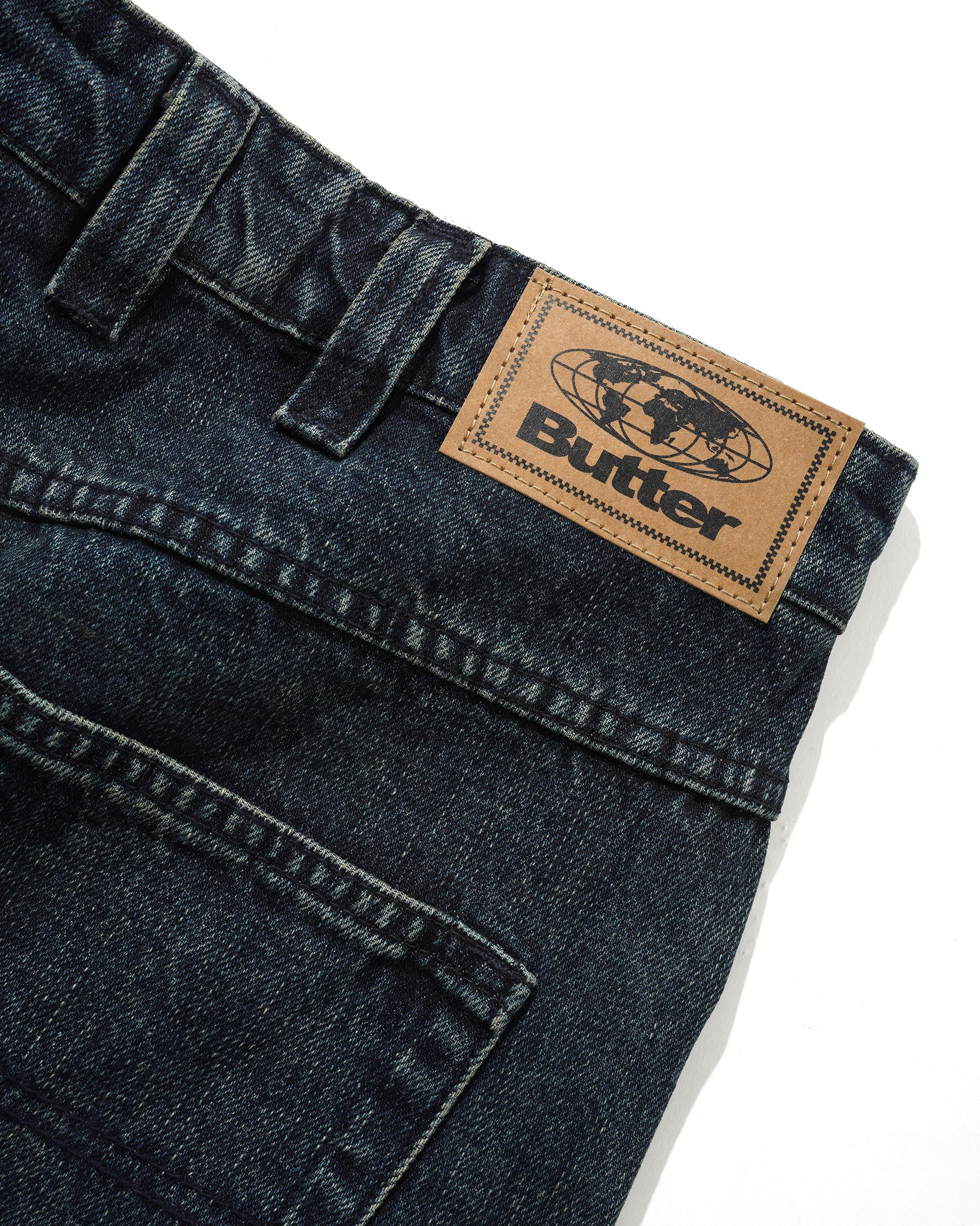 Butter Goods Carpenter Denim Jeans Slub Dark Indigo