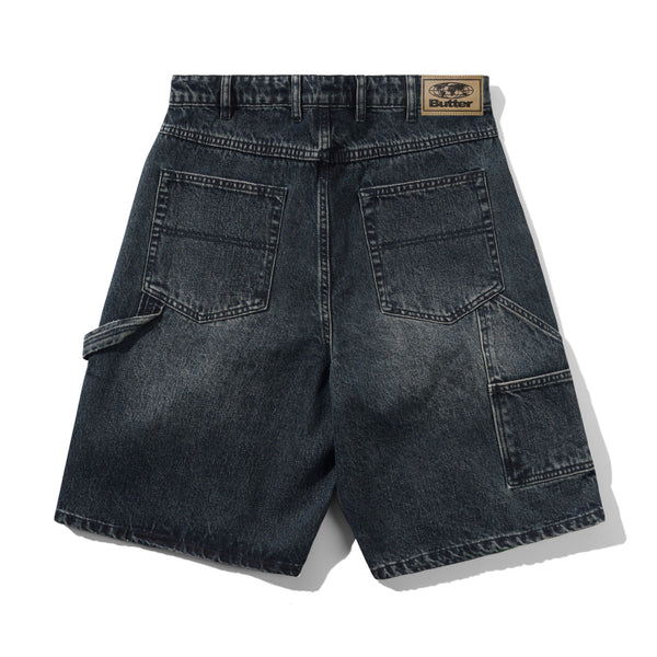 CarpenterDenimShortsSlubDarkIn