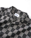 Butter Goods Checker Vacation Shirt Black