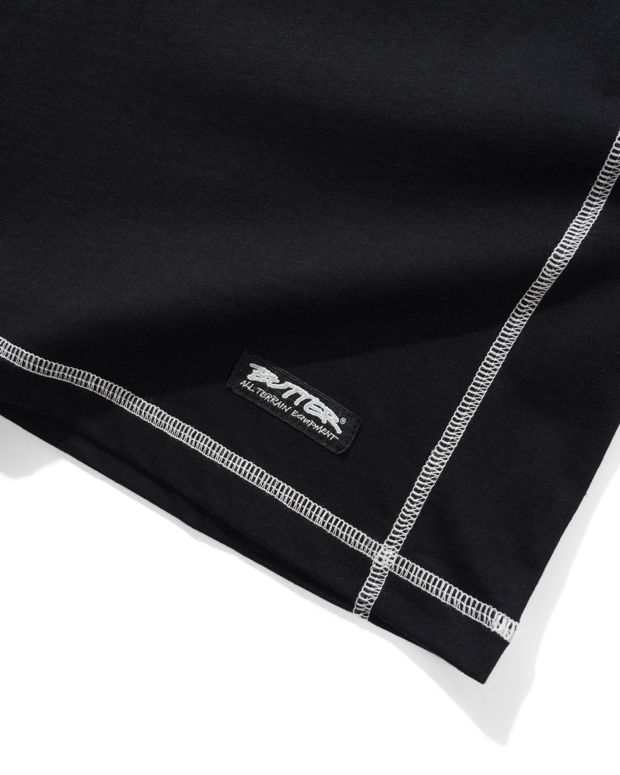 Butter Goods Cliff Contrast Tee Black
