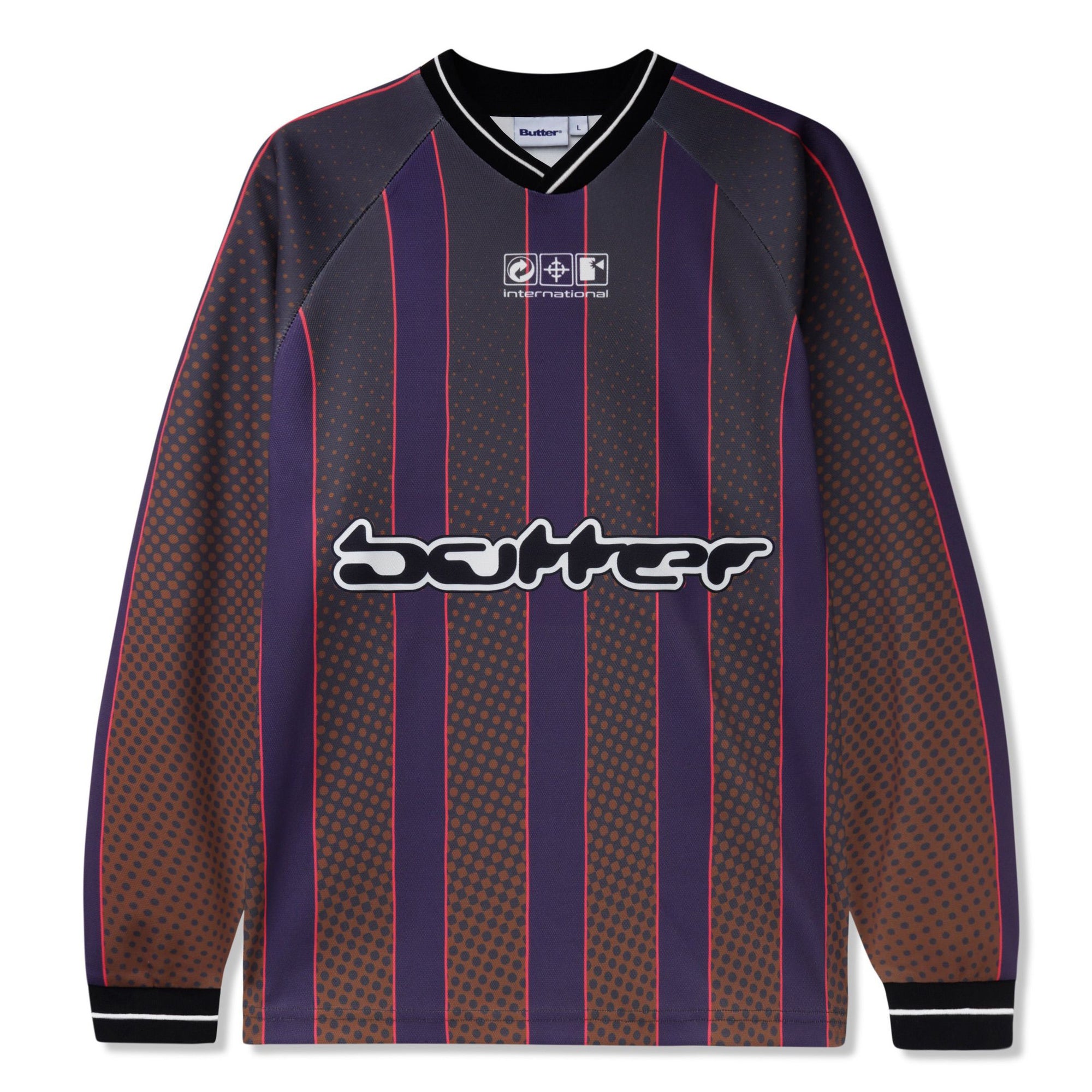 Butter Goods Corrosive LS Jersey Brown