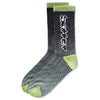 Butter Goods Corrosive Socks Black/Lime