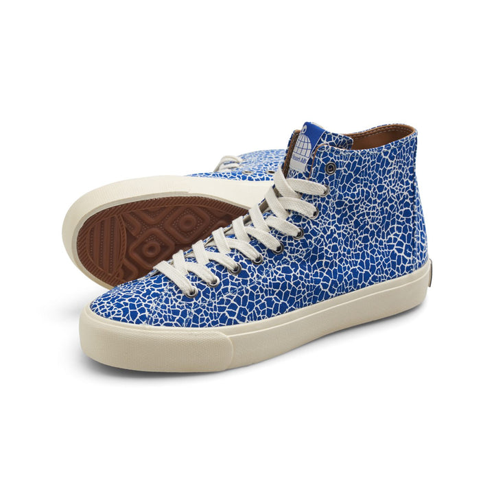 Last Resort AB VM003 Canvas Hi Cracked Blue-Whi/White