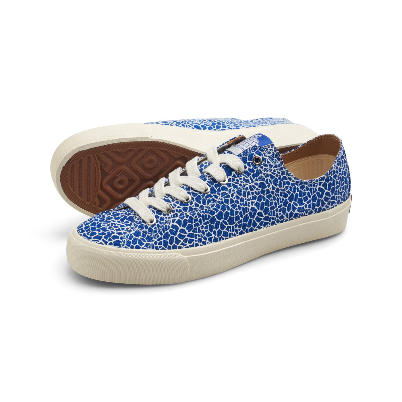 Last Resort AB VM003 Canvas Lo Cracked Blue-Whi/White - Orchard 