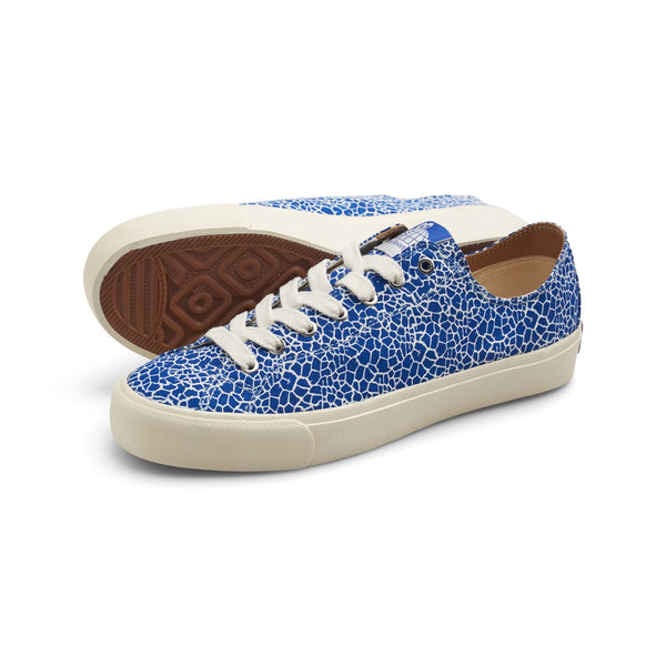 Last Resort AB VM003 Canvas Lo Cracked Blue-Whi/White - Orchard