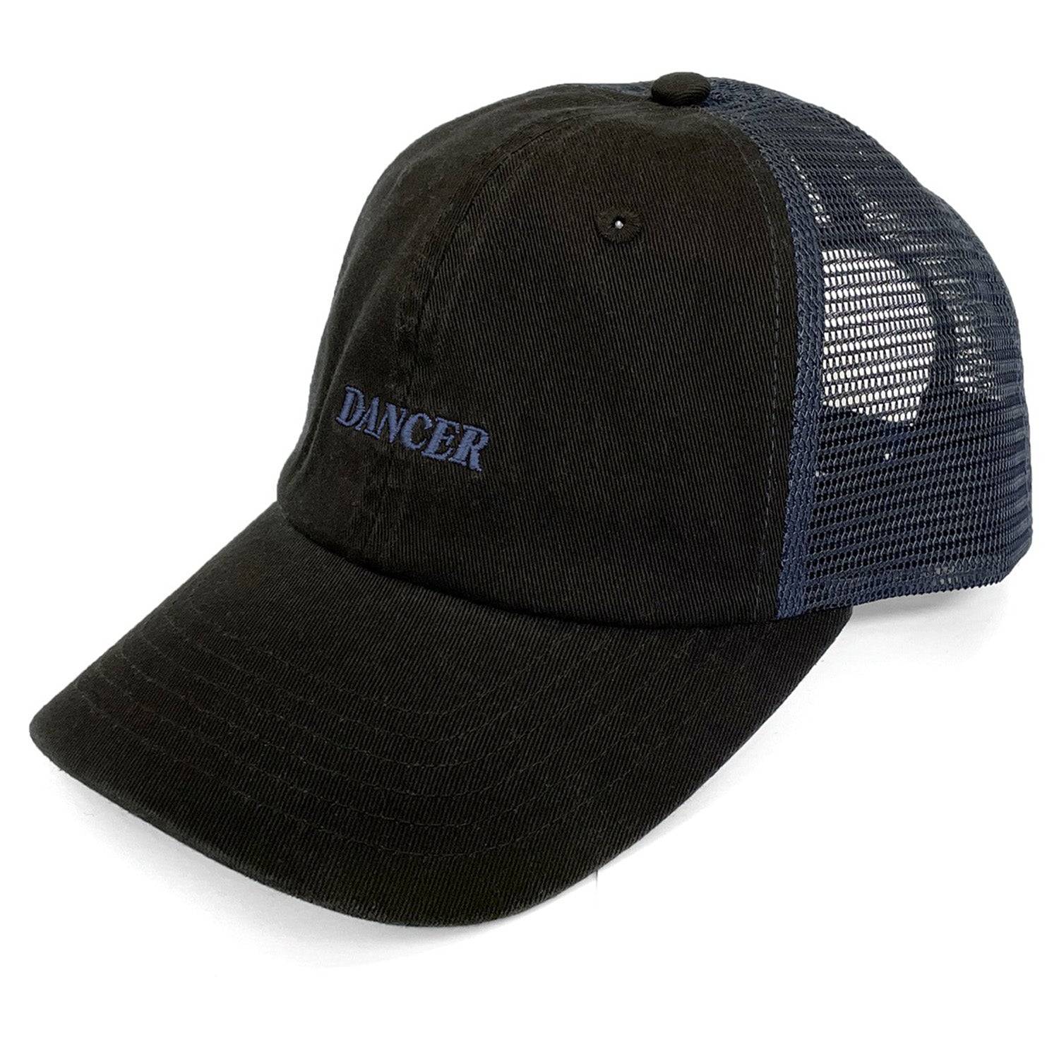 Dancer Trucker Snap Back Hat Black/Navy