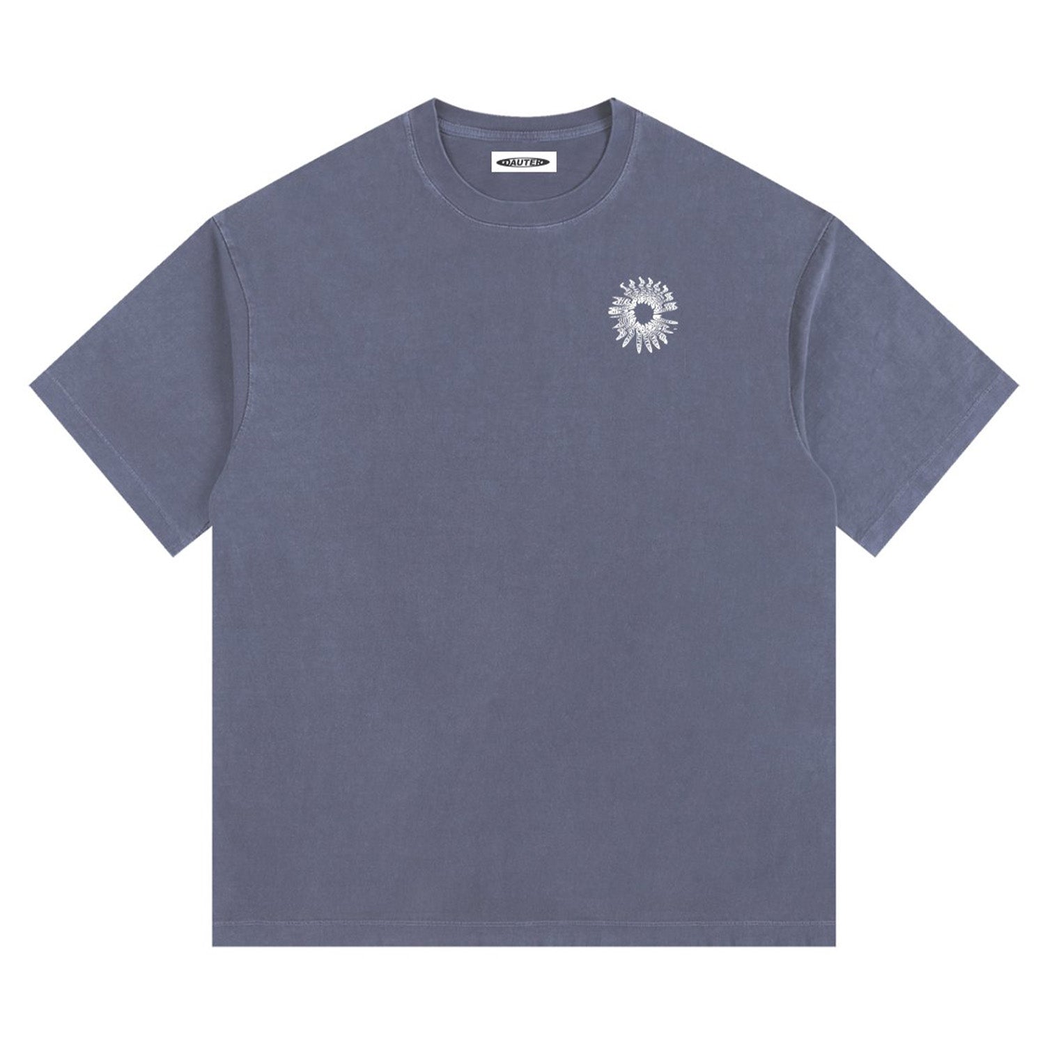 Dauter Sun Tee Washed Blue