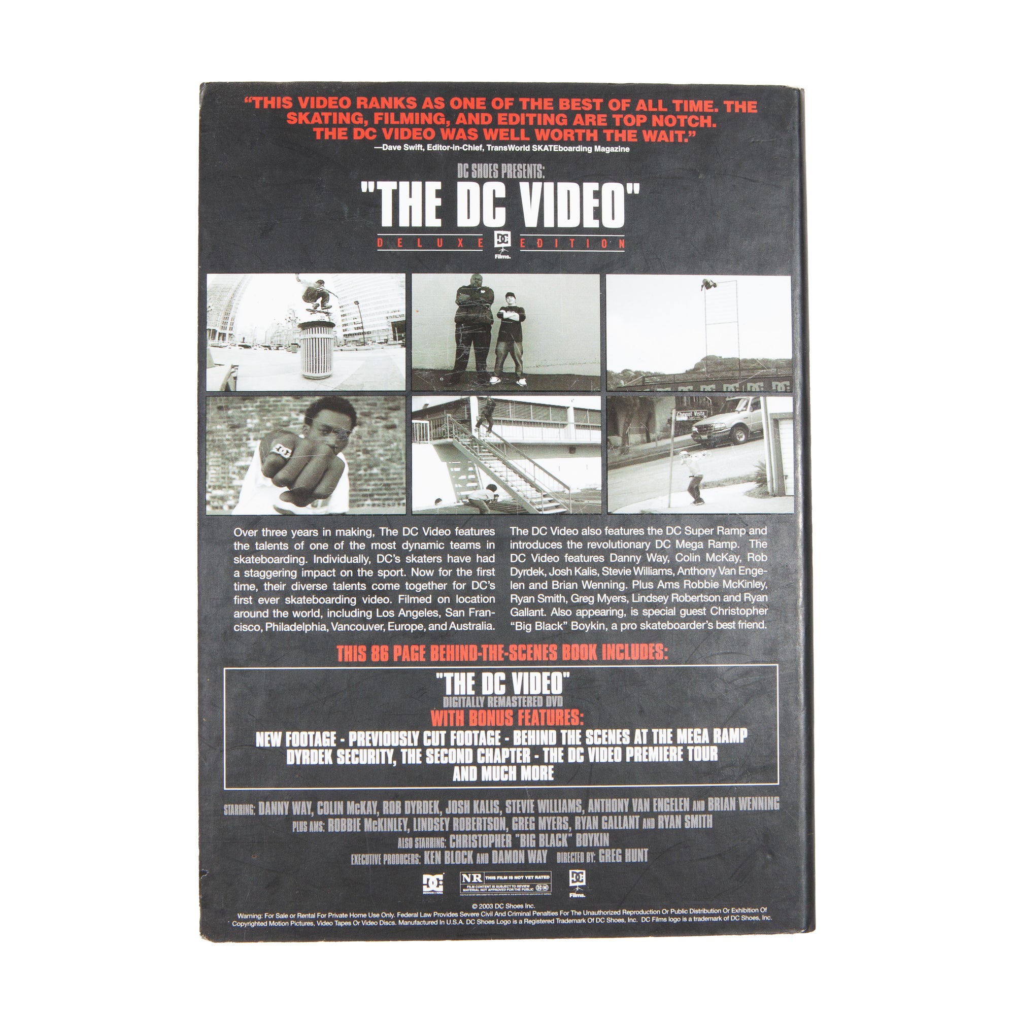 Overripe DVD The DC Video Deluxe Edition