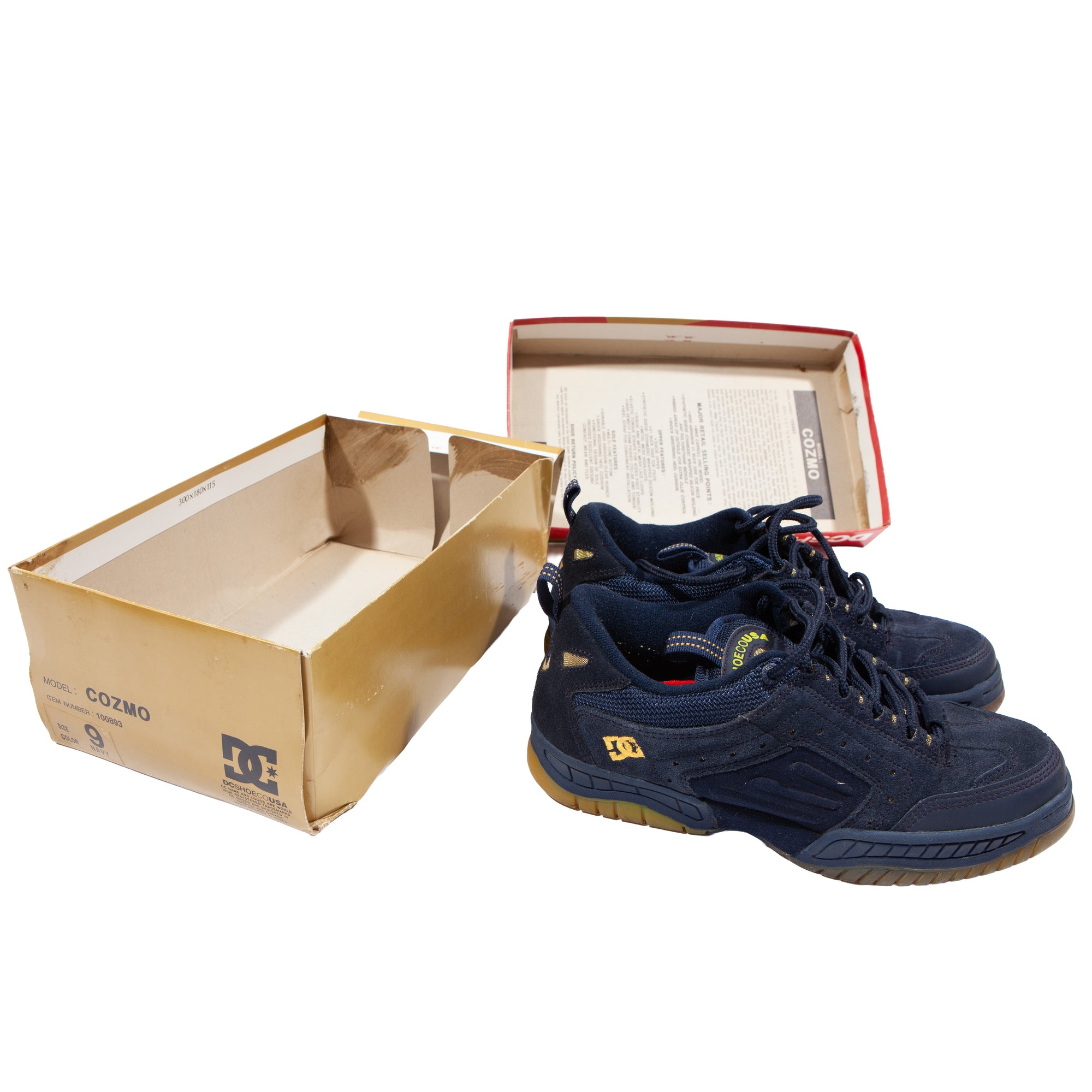 Overripe DC Shoes Cozmo Navy Size 9 (1998)