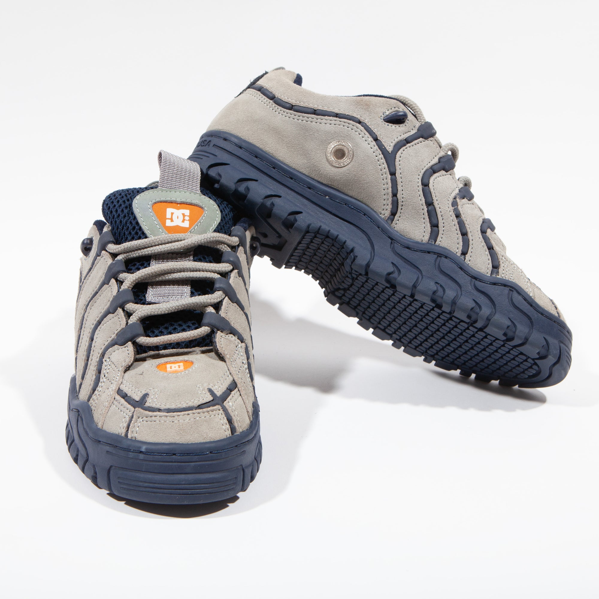 Overripe DC Shoes Cypher Grey/Navy Size 8.5 (1998)