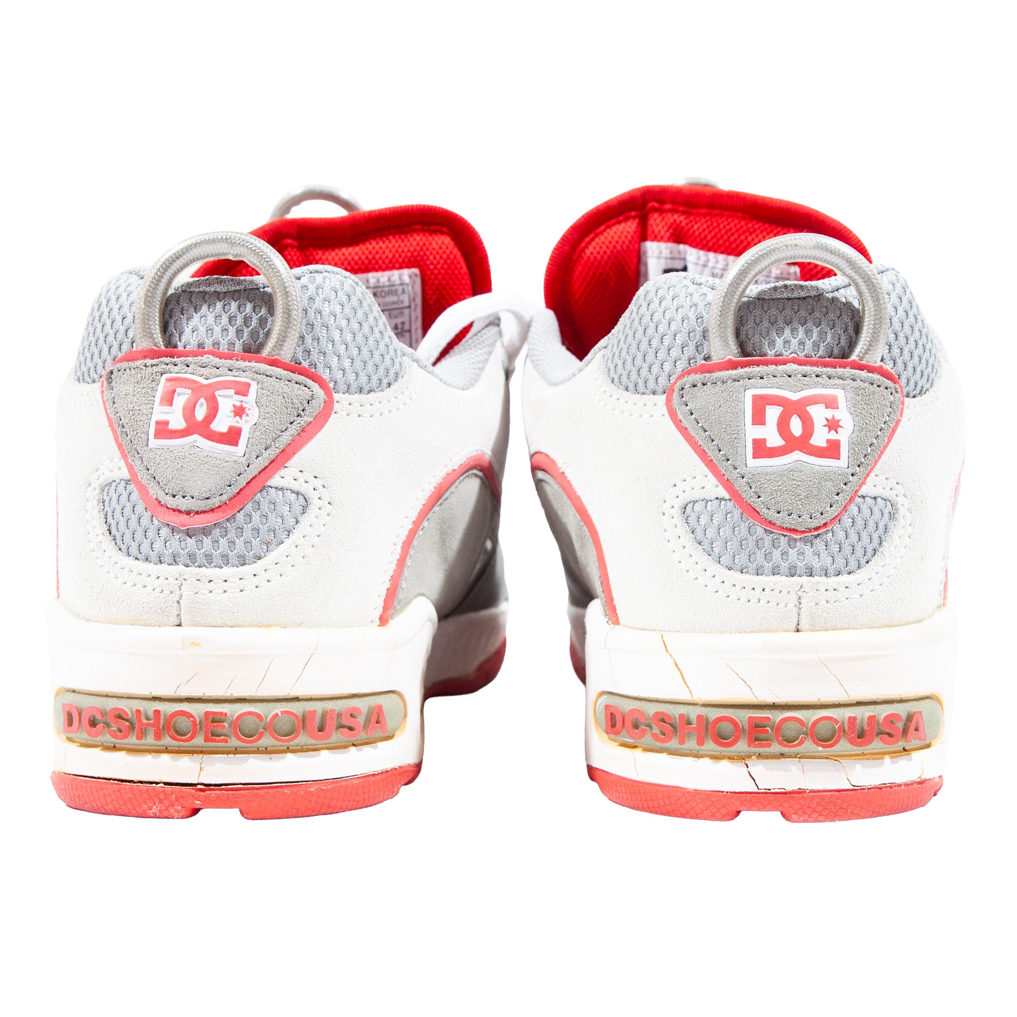 Overripe DC Shoes Infinity Grey/Red Size 9 1998