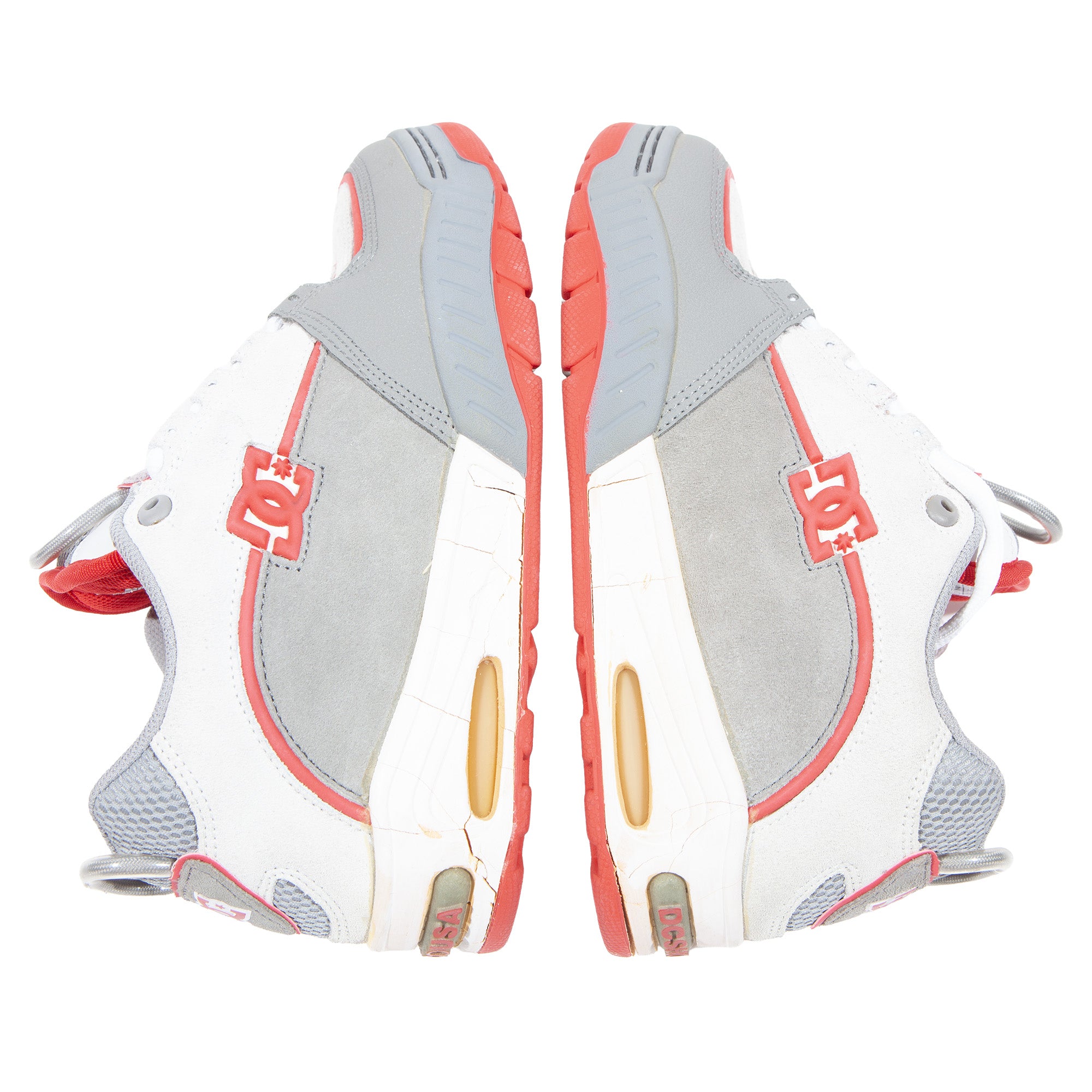 Overripe DC Shoes Infinity Grey/Red Size 9 1998