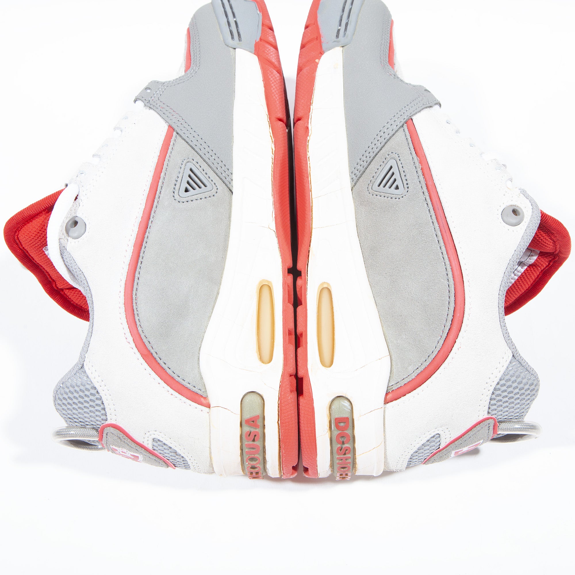 Overripe DC Shoes Infinity Grey/Red Size 9 1998