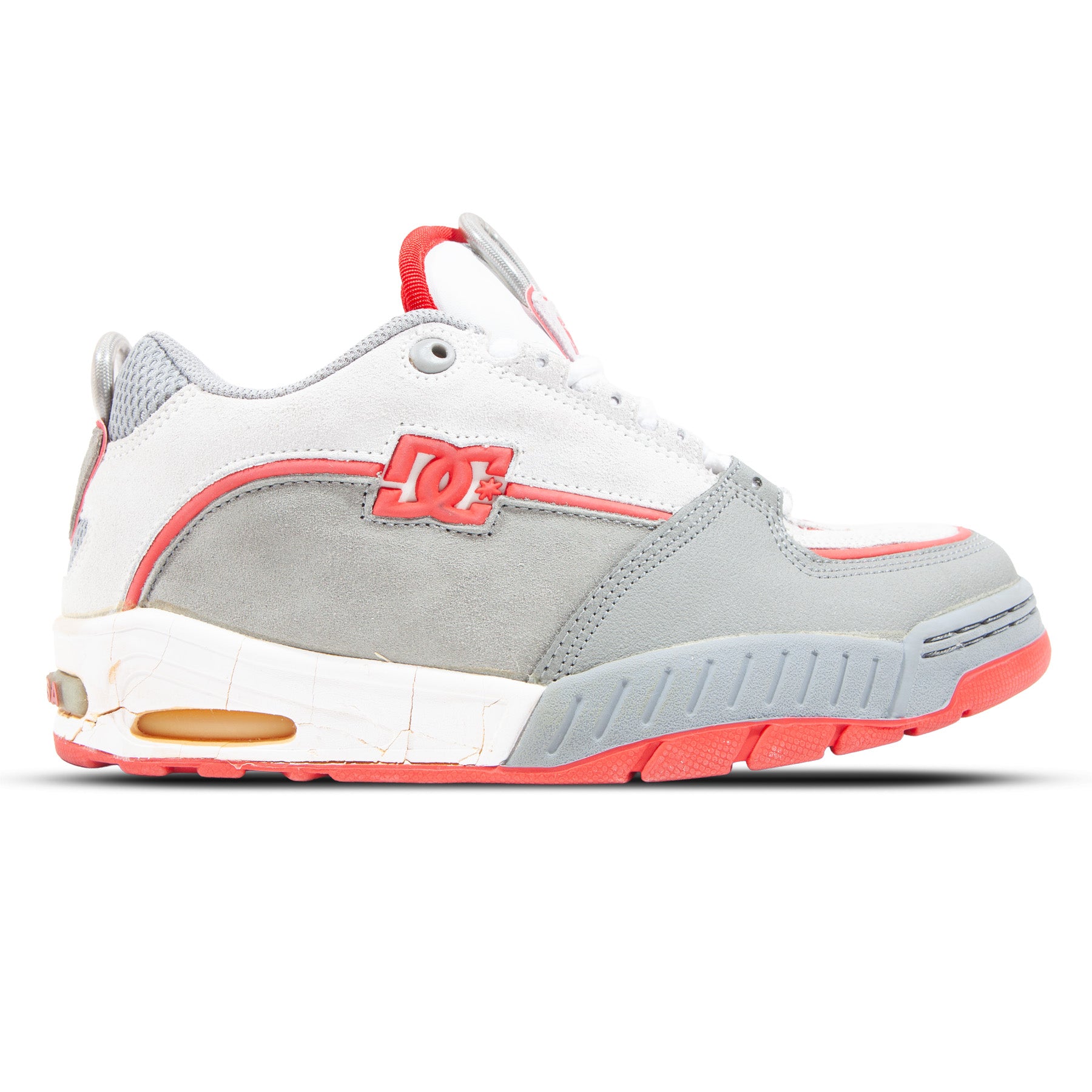 Overripe DC Shoes Infinity Grey/Red Size 9 1998