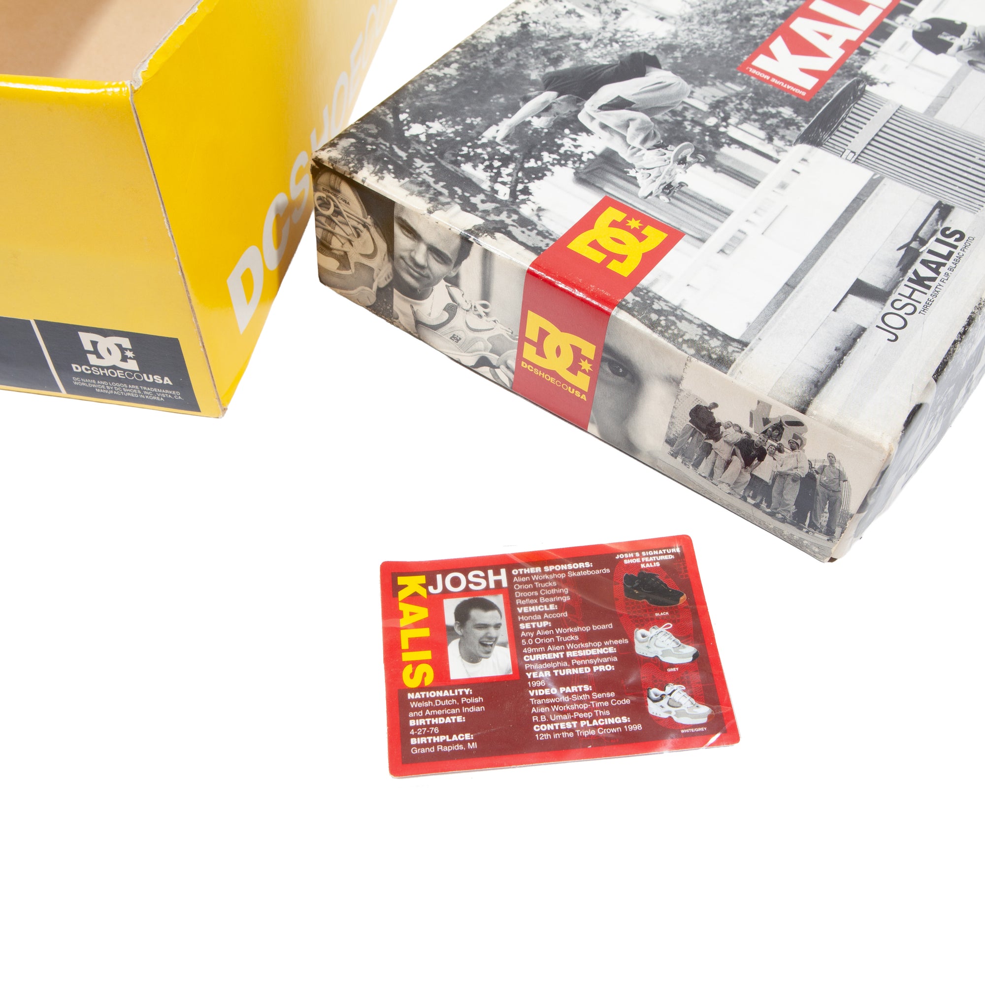 Overripe DC Shoes Kalis (Box Only with Trading Card 2000)