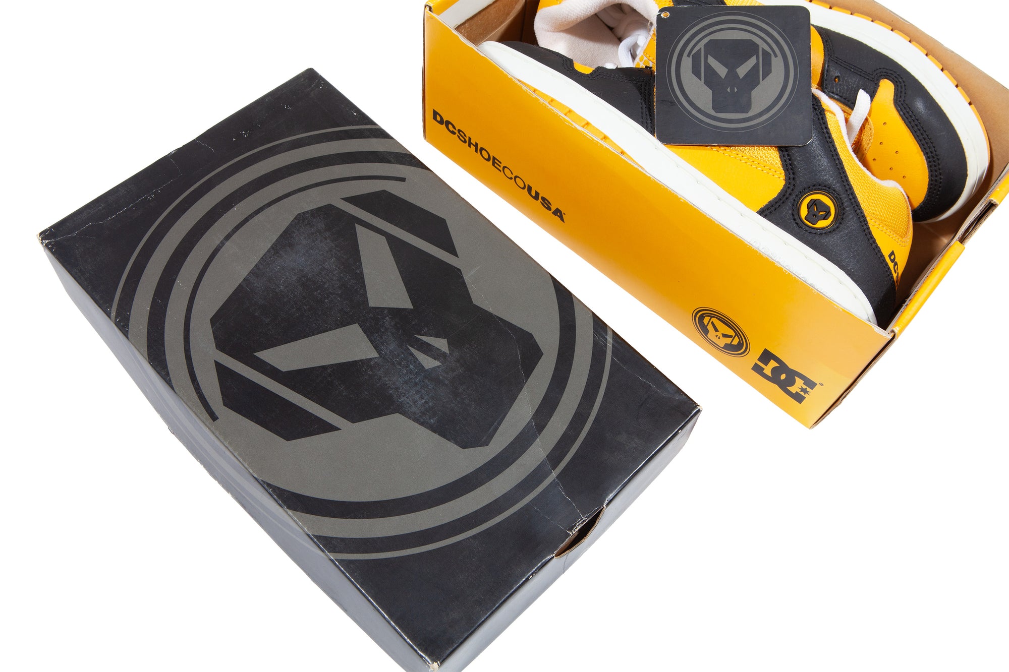 Overripe DC Shoes Metalheadz Manteca Gold/Black Size 9 (2001)