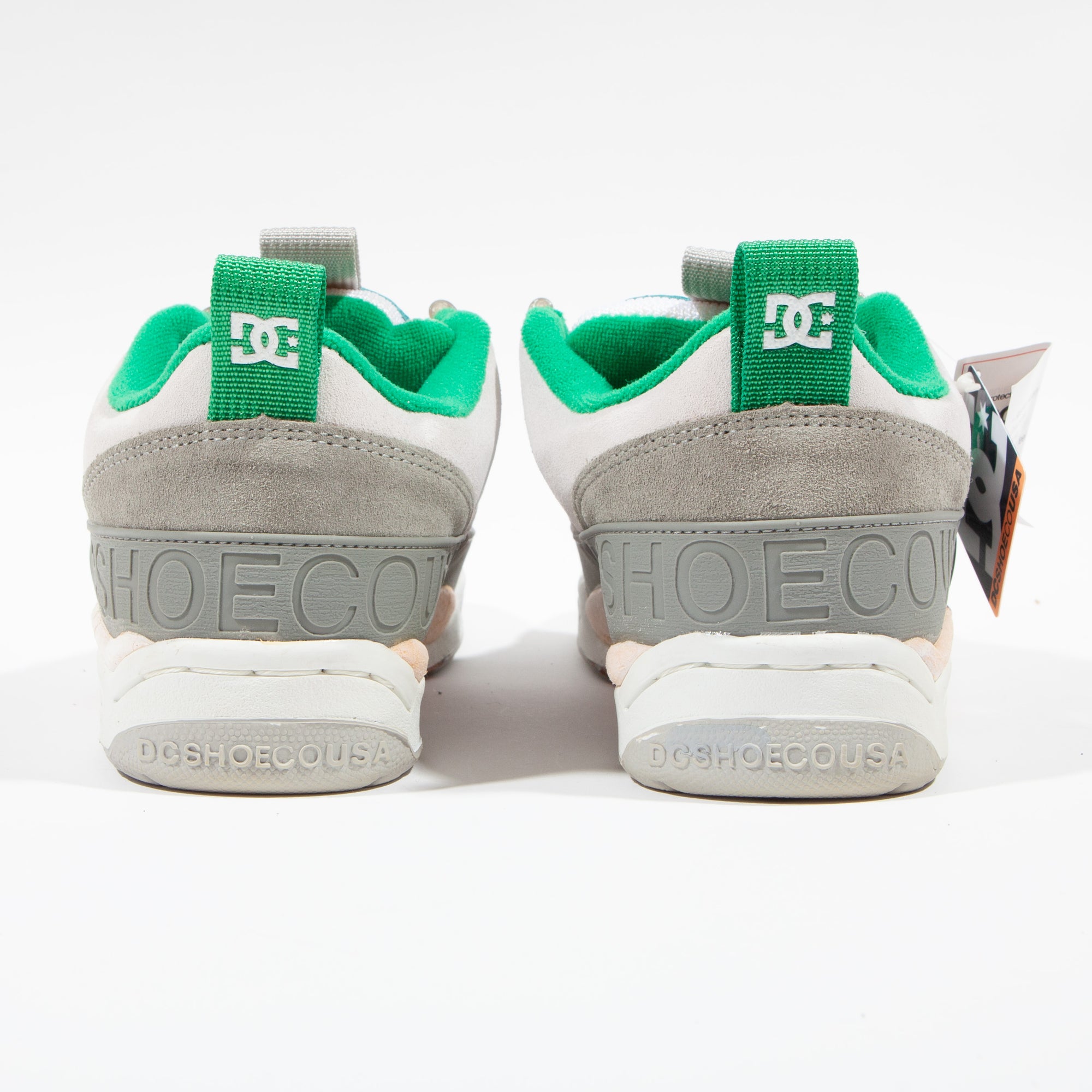 Overripe DC Shoes Plug White/Green Size 9 (1998)